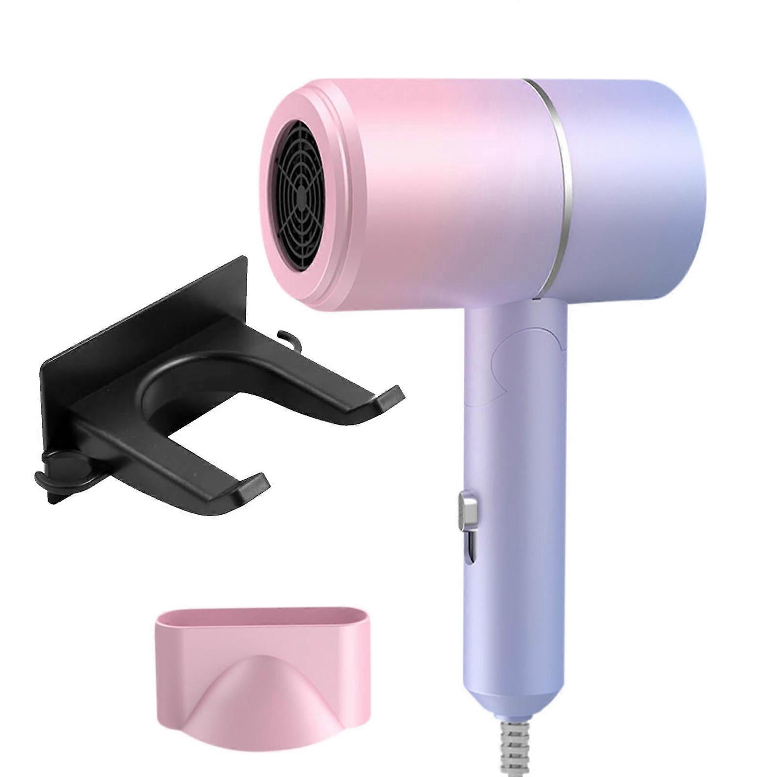 Blue Gradient Hair Dryer Constant Temp Hot & Cold Silent Dryer