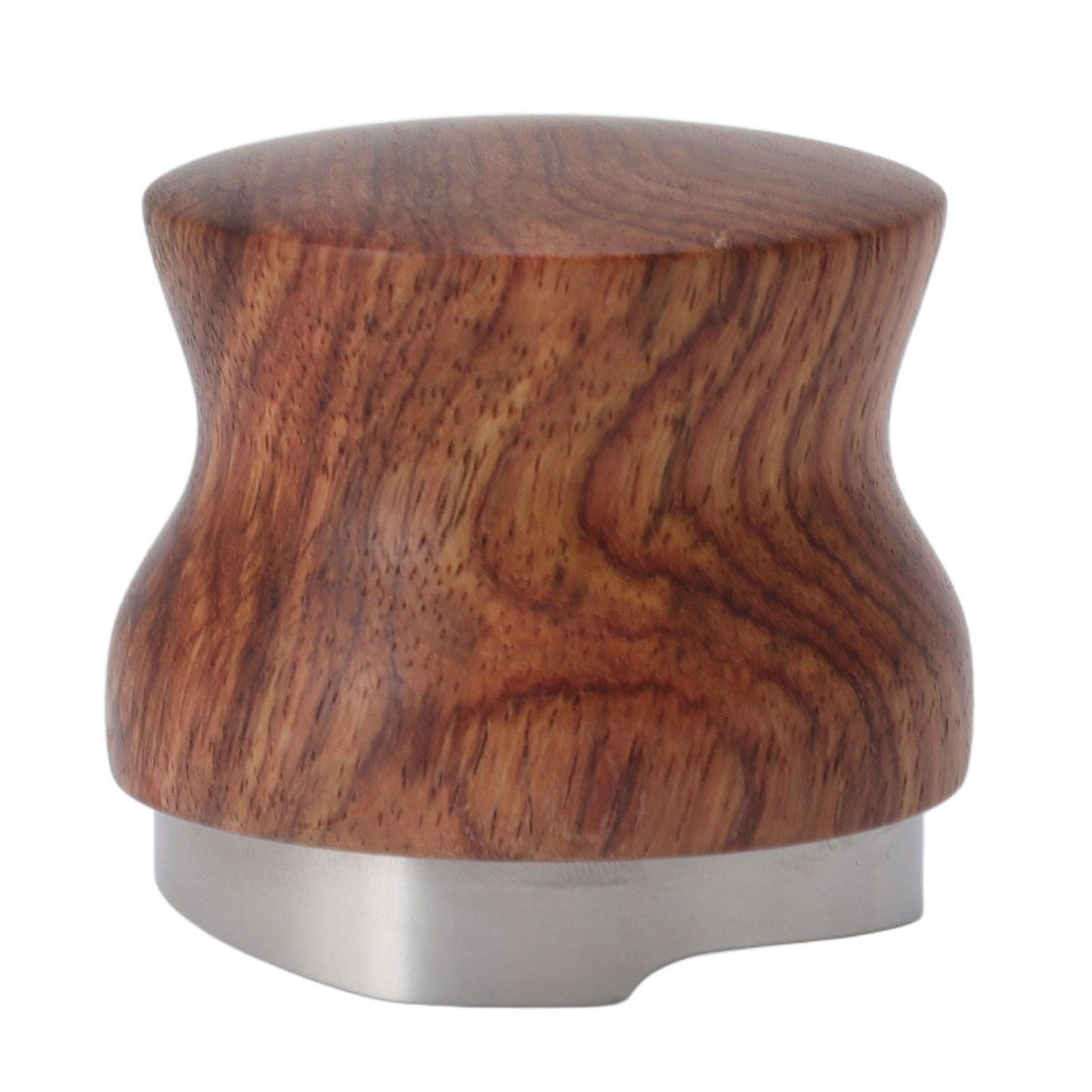 Coffee Distributor Stainless Steel Rosewood Coffee Tamper Leveler for Coffee Accessories 53mm / 2.1in
