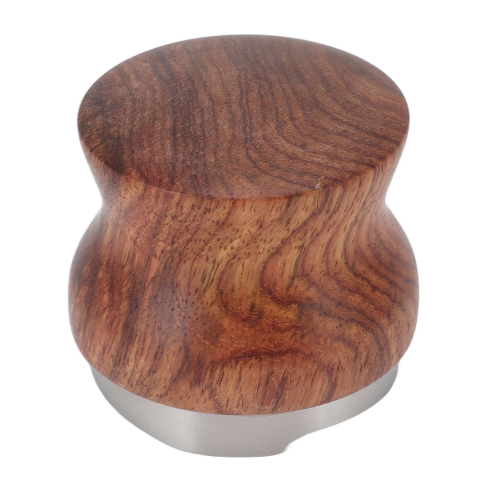 Coffee Distributor Stainless Steel Rosewood Coffee Tamper Leveler for Coffee Accessories 53mm / 2.1in