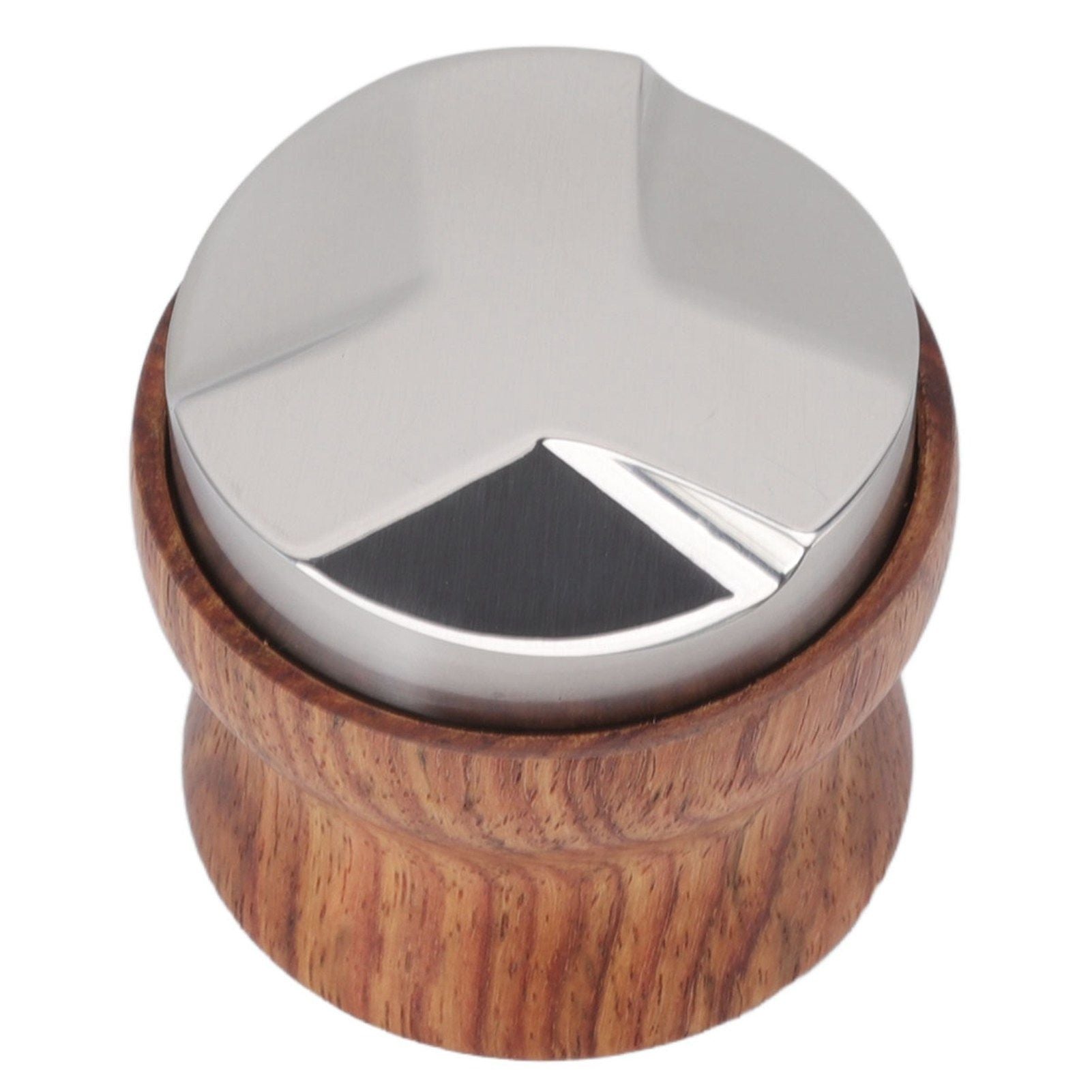 Coffee Distributor Stainless Steel Rosewood Coffee Tamper Leveler for Coffee Accessories 53mm / 2.1in
