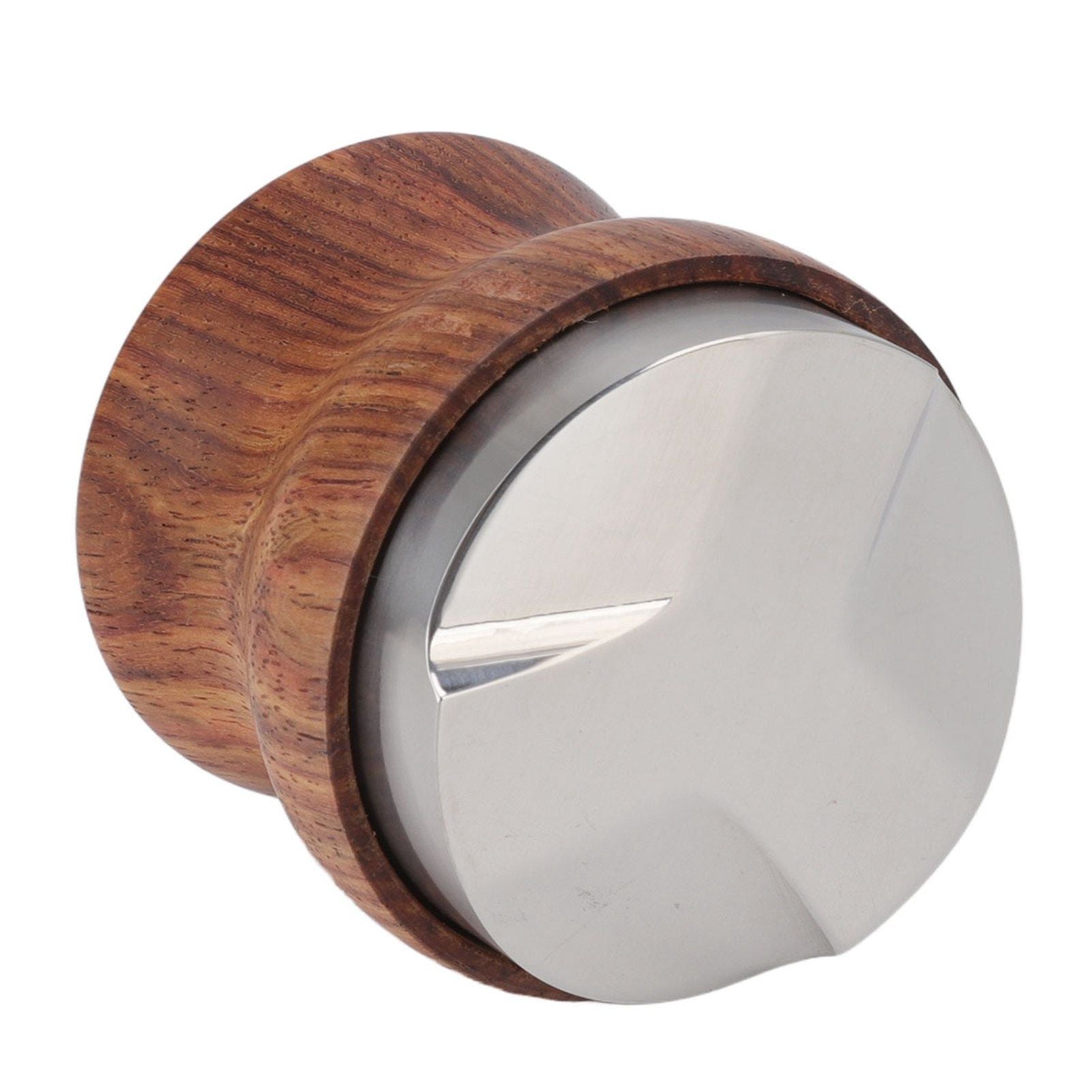Coffee Distributor Stainless Steel Rosewood Coffee Tamper Leveler for Coffee Accessories 58mm / 2.3in