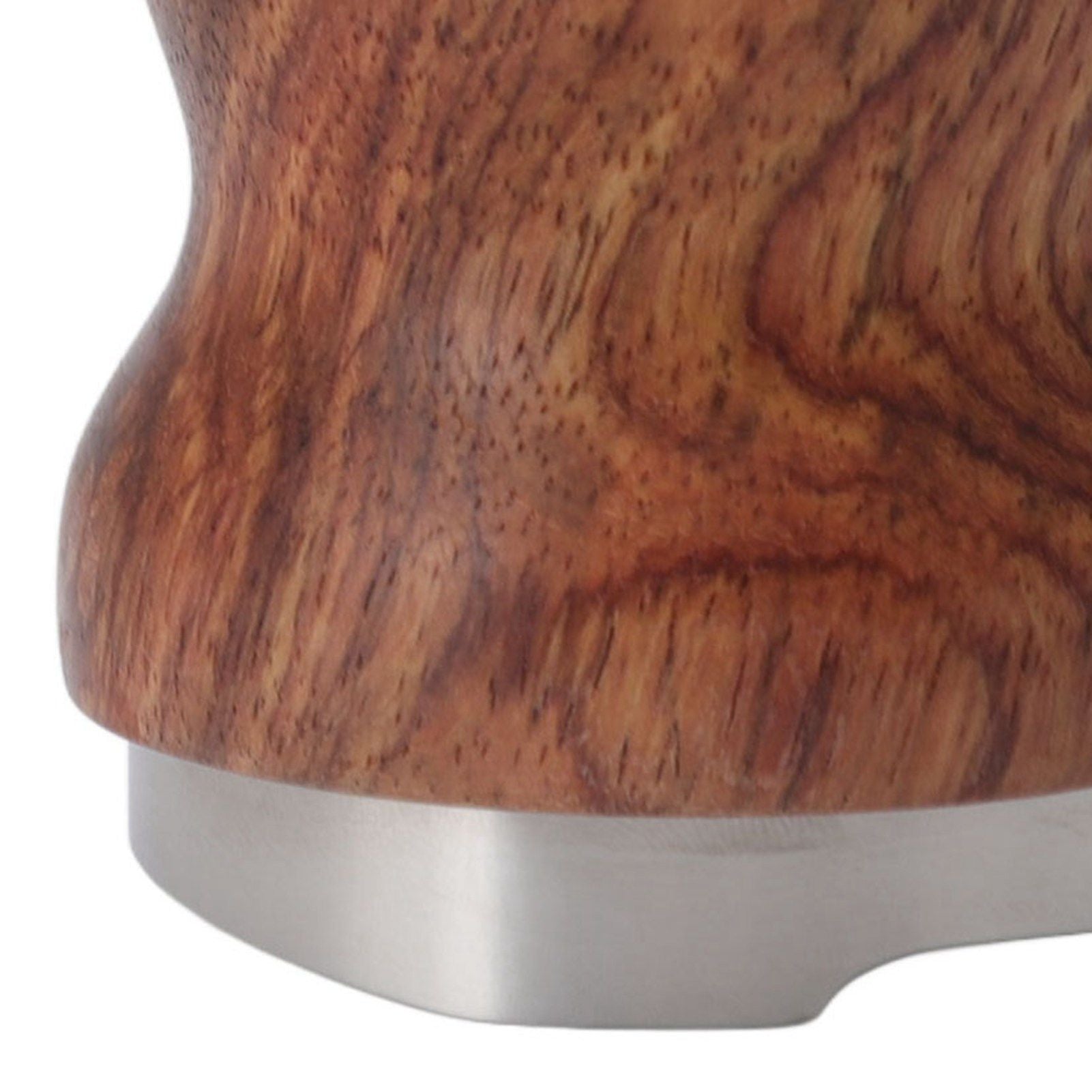 Coffee Distributor Stainless Steel Rosewood Coffee Tamper Leveler for Coffee Accessories 58mm / 2.3in