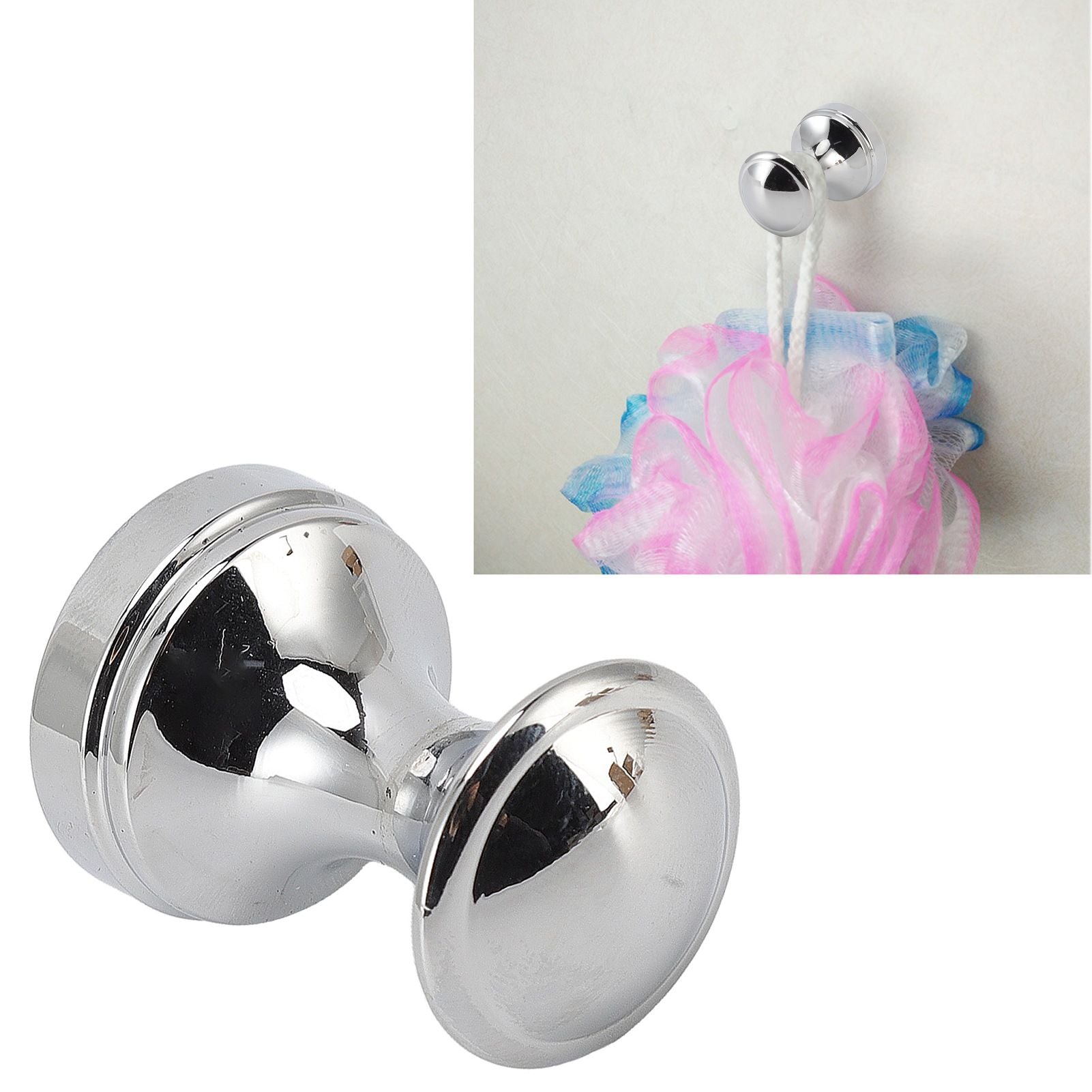 Robe Hook Simple Beautiful Copper Single Wall Hooks Clothes Hook for Bathrooms Barber Stores Plating Color