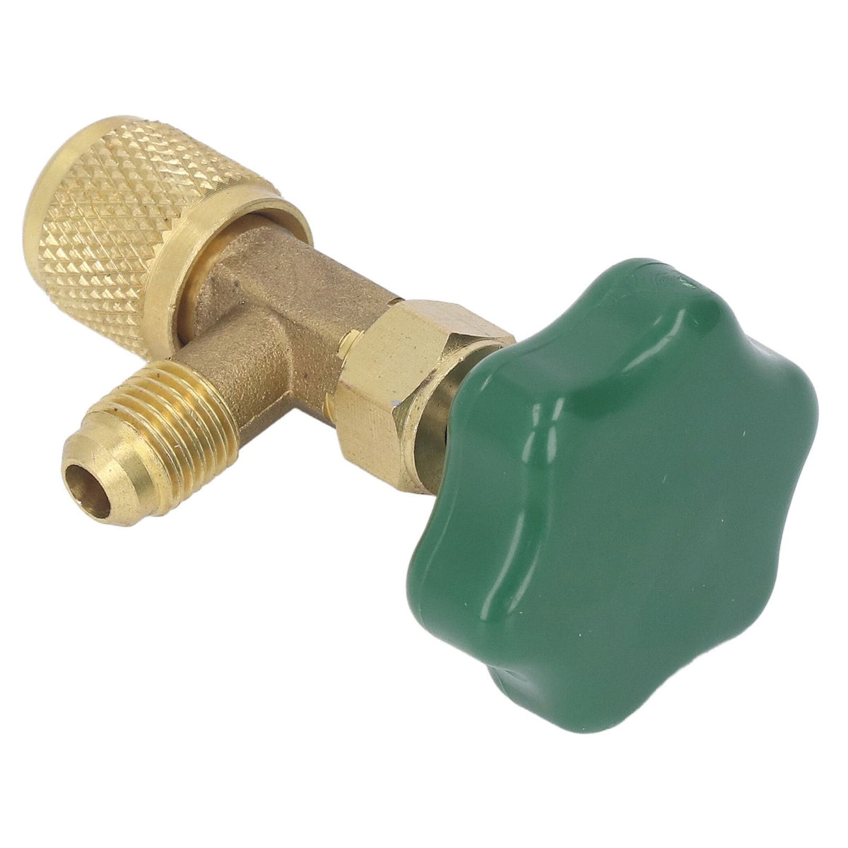 Air Conditioning Refrigerant Valve Copper ABS Leak Proof