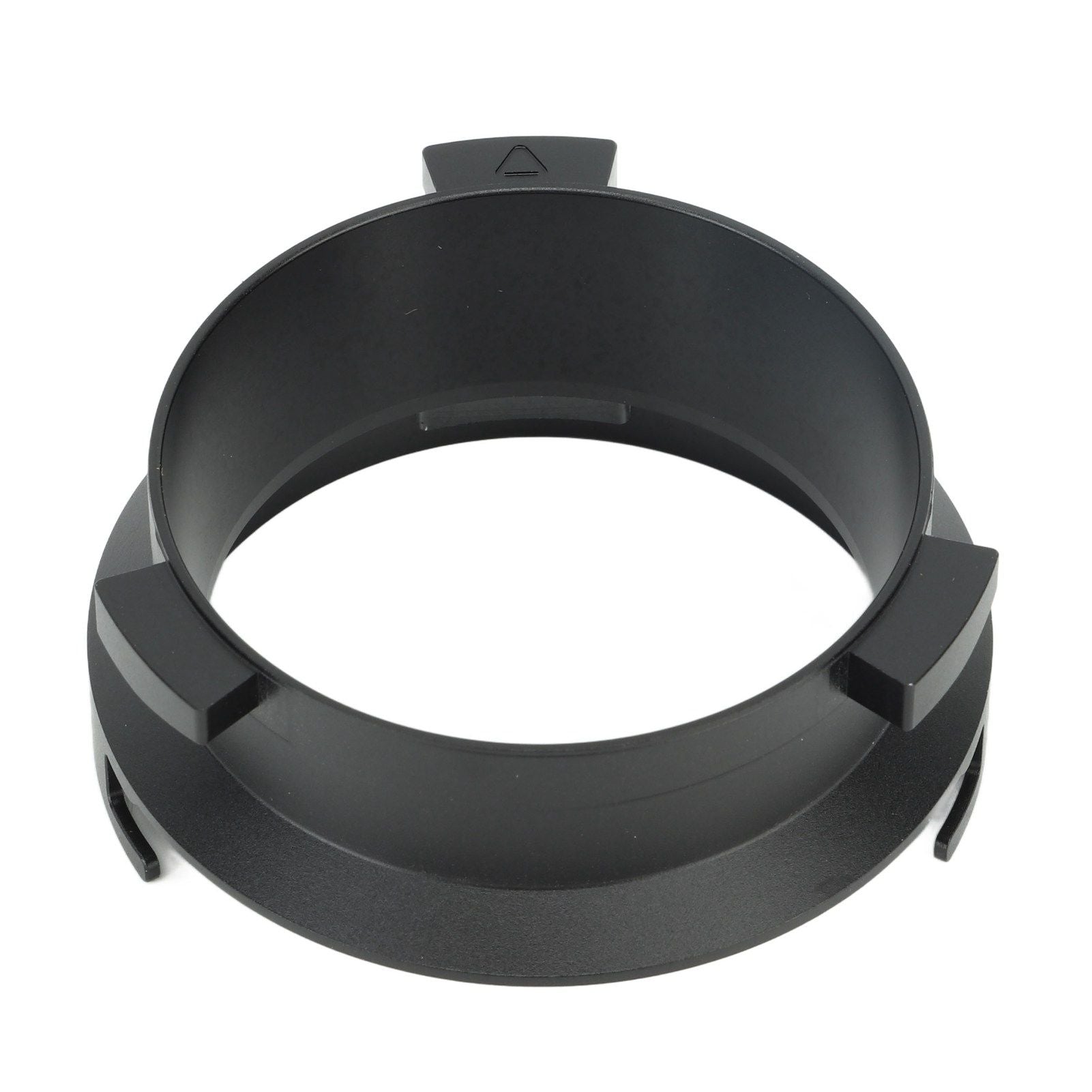 Coffee Powder Ring 51mm Aluminium Alloy Hands Free Dosing Funnel For Delonghi 9 Series 9335 9155 9355 9665 Black
