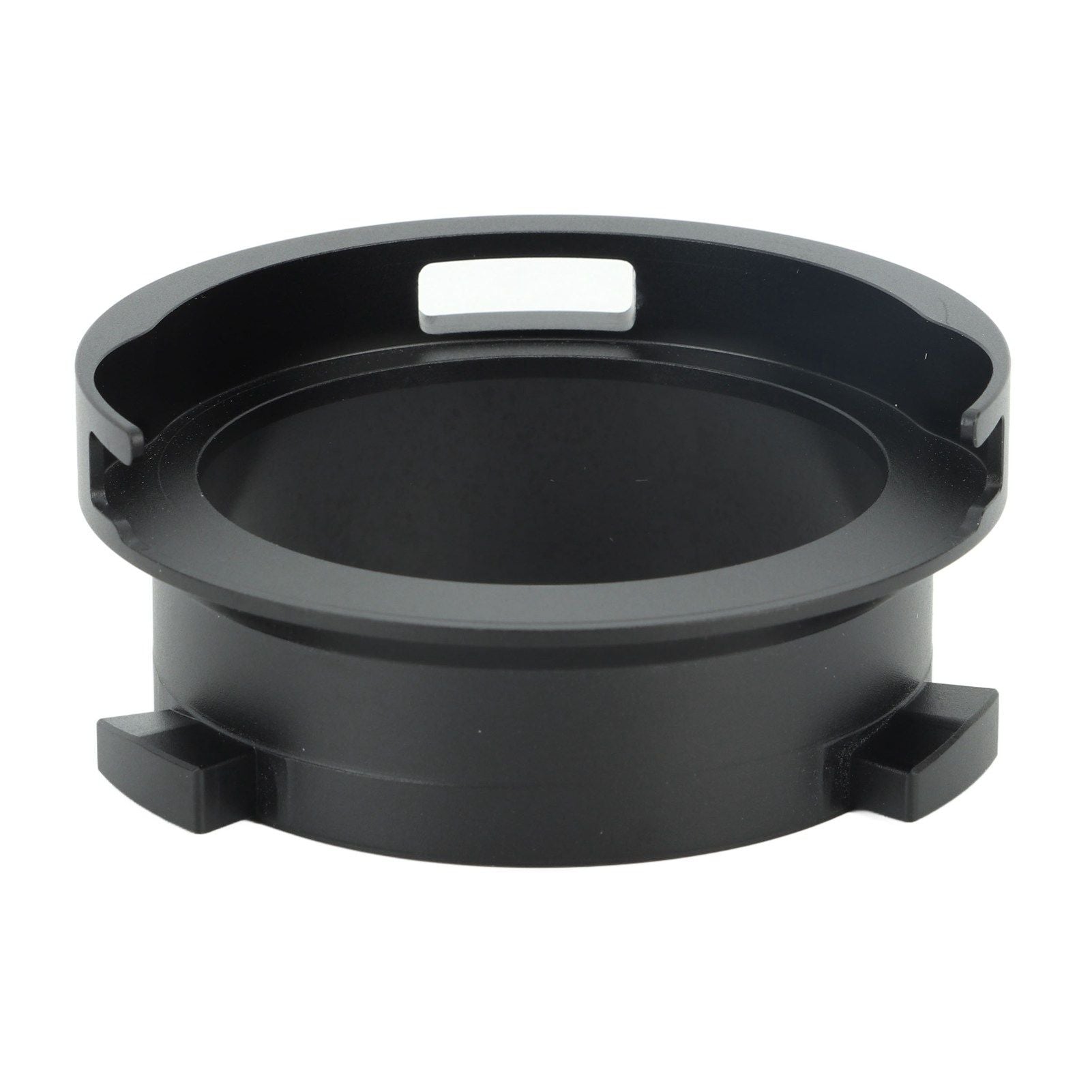Coffee Powder Ring 51mm Aluminium Alloy Hands Free Dosing Funnel For Delonghi 9 Series 9335 9155 9355 9665 Black