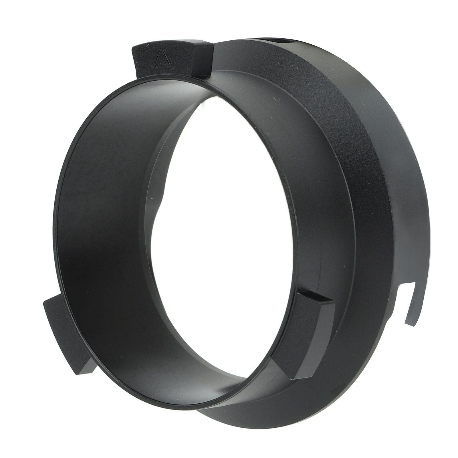 Coffee Powder Ring 51mm Aluminium Alloy Hands Free Dosing Funnel For Delonghi 9 Series 9335 9155 9355 9665 Black