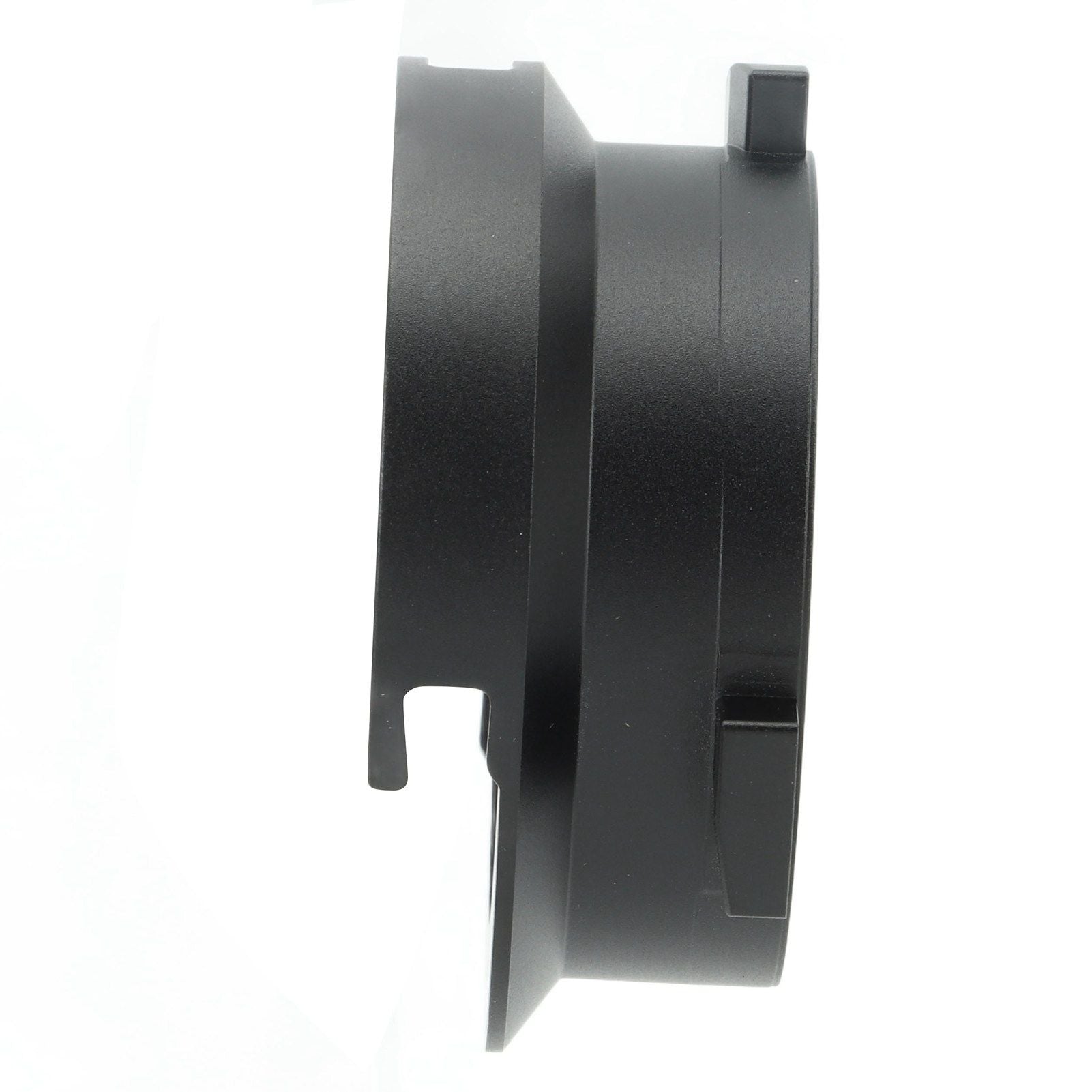 Coffee Powder Ring 51mm Aluminium Alloy Hands Free Dosing Funnel For Delonghi 9 Series 9335 9155 9355 9665 Black