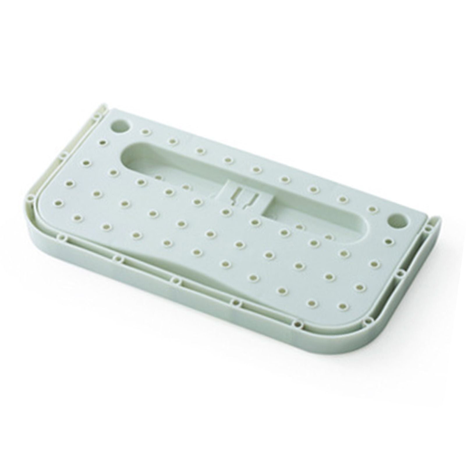 Wall Mounted Shoes Rack Adhesive Foldable Space Saving PP Door Shoe Hanger for Bathroom Blue Free Size