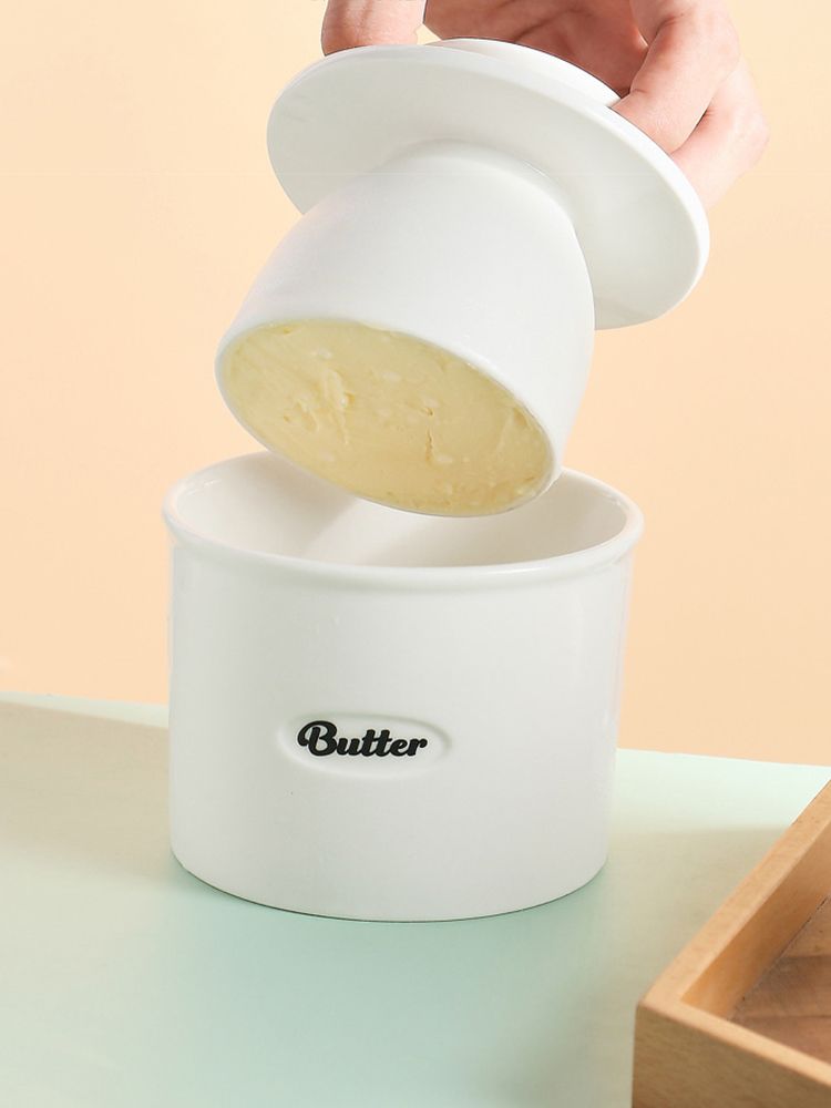 Ceramic Butter Jar Cheese Jar