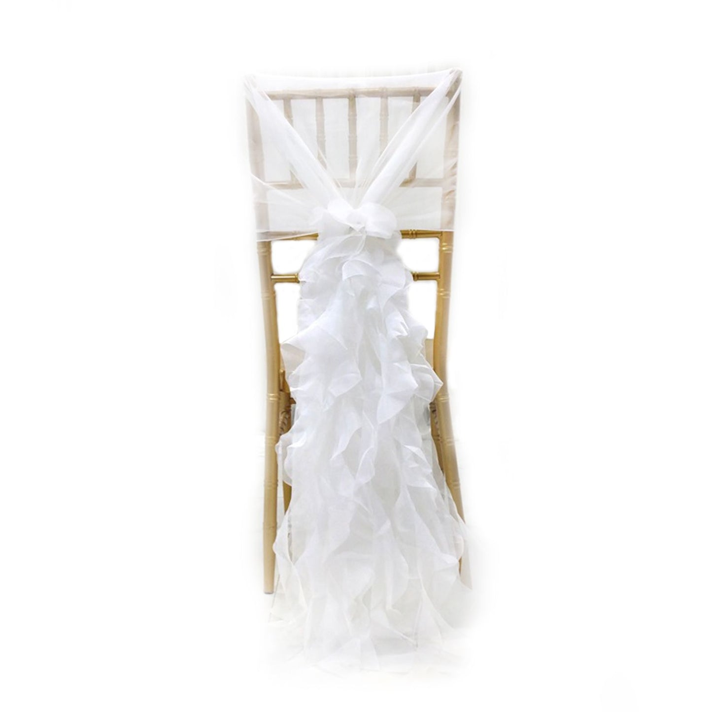 Outdoor Wedding Chair Back Decoration Chair Back Flower European Wedding Decoration Chair Back Long Yarn