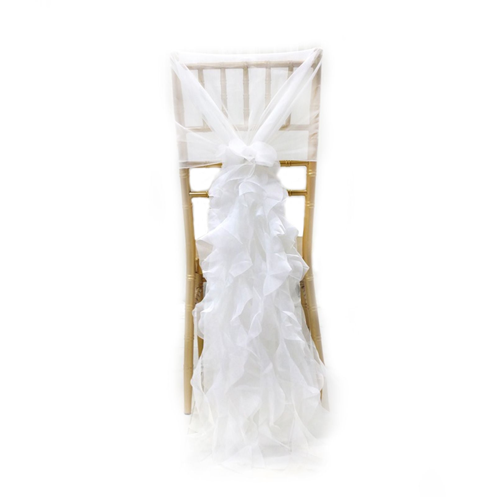 Outdoor Wedding Chair Back Decoration Chair Back Flower European Wedding Decoration Chair Back Long Yarn