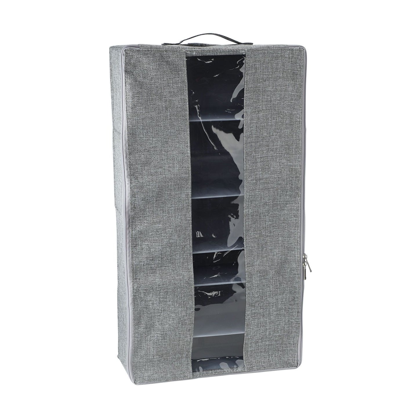 Washable Cotton Linen Six Grid Shoe Box