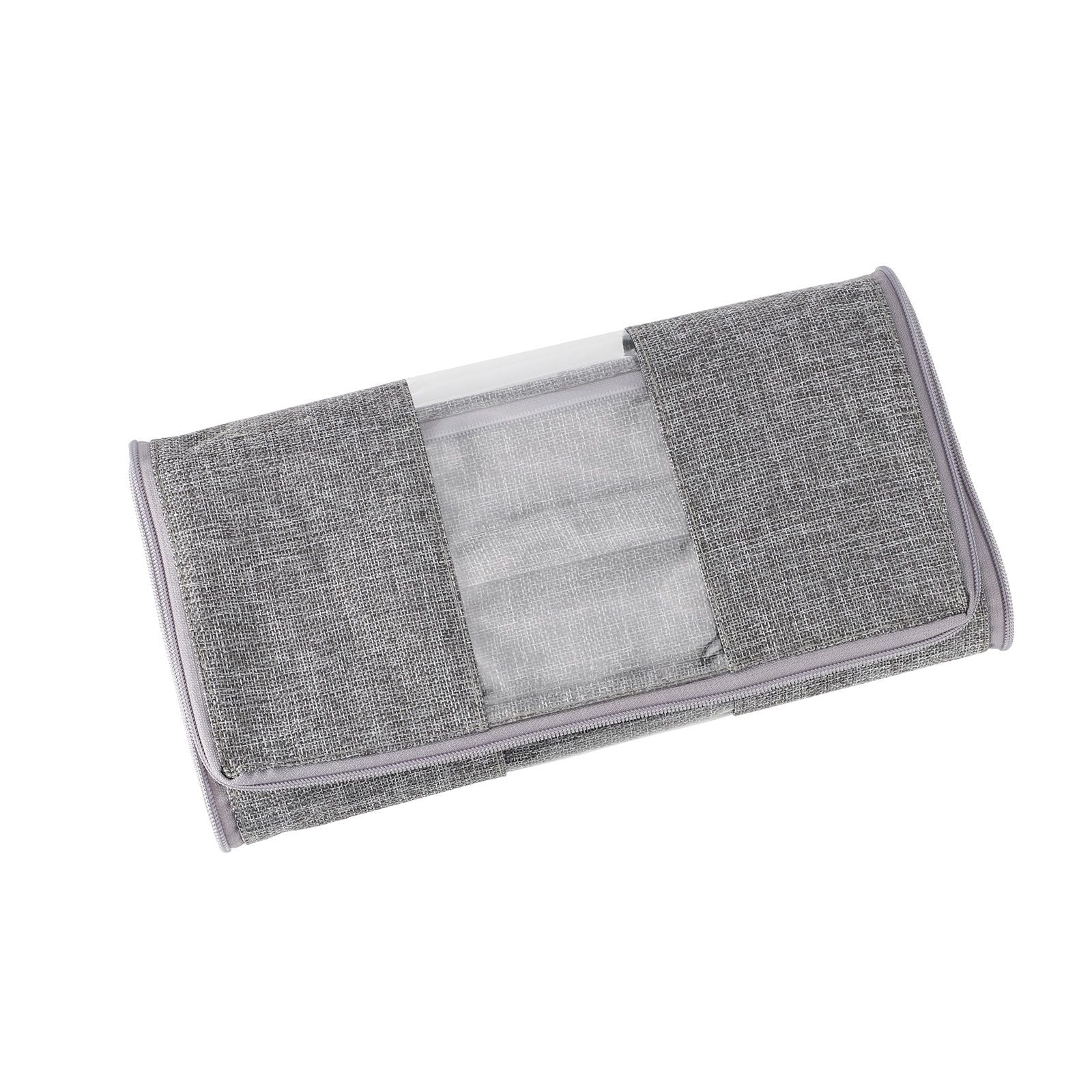 Washable Cotton Linen Six Grid Shoe Box