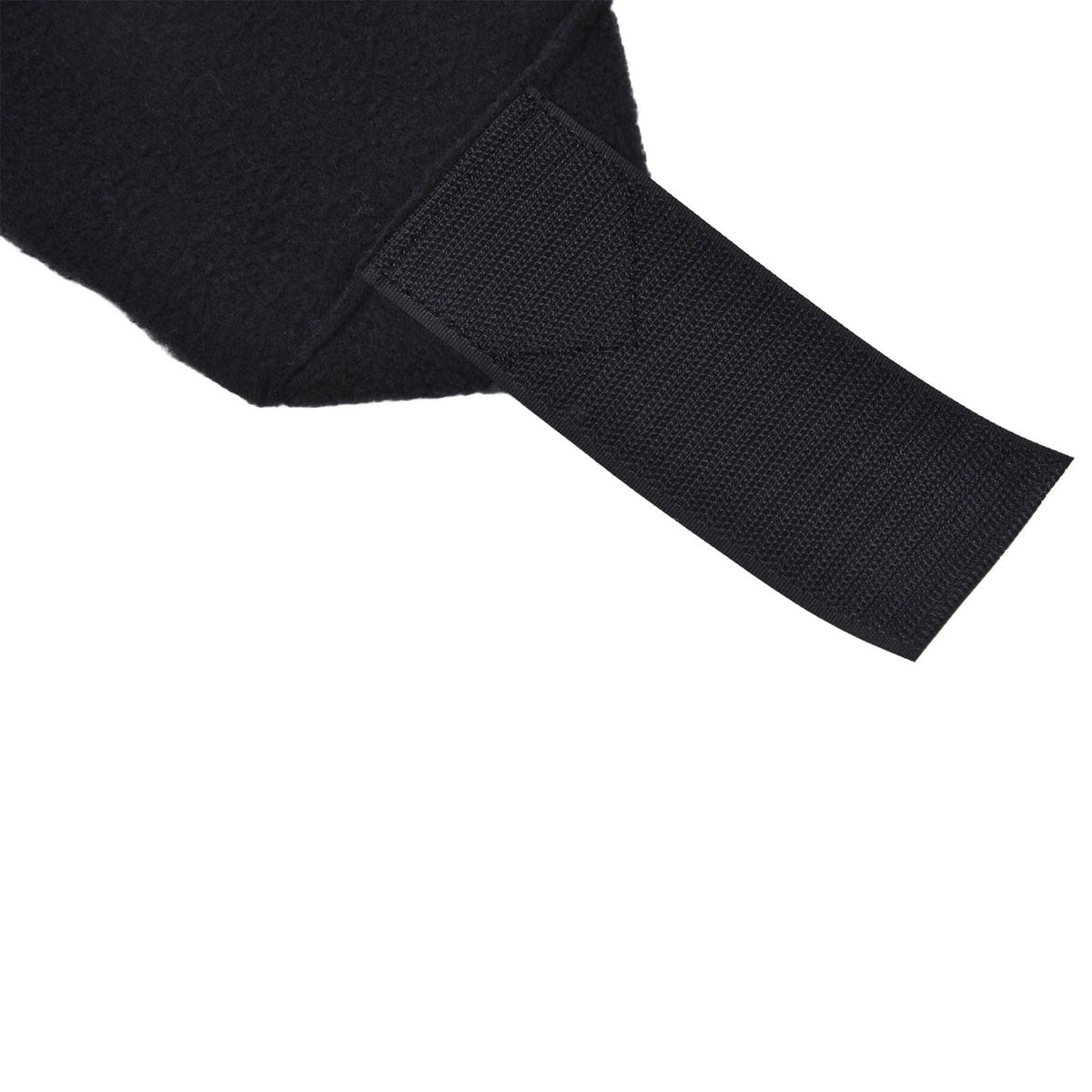 4Pcs Horse Leg Warp Self Adhesive Breathable Wear Resistant, Black