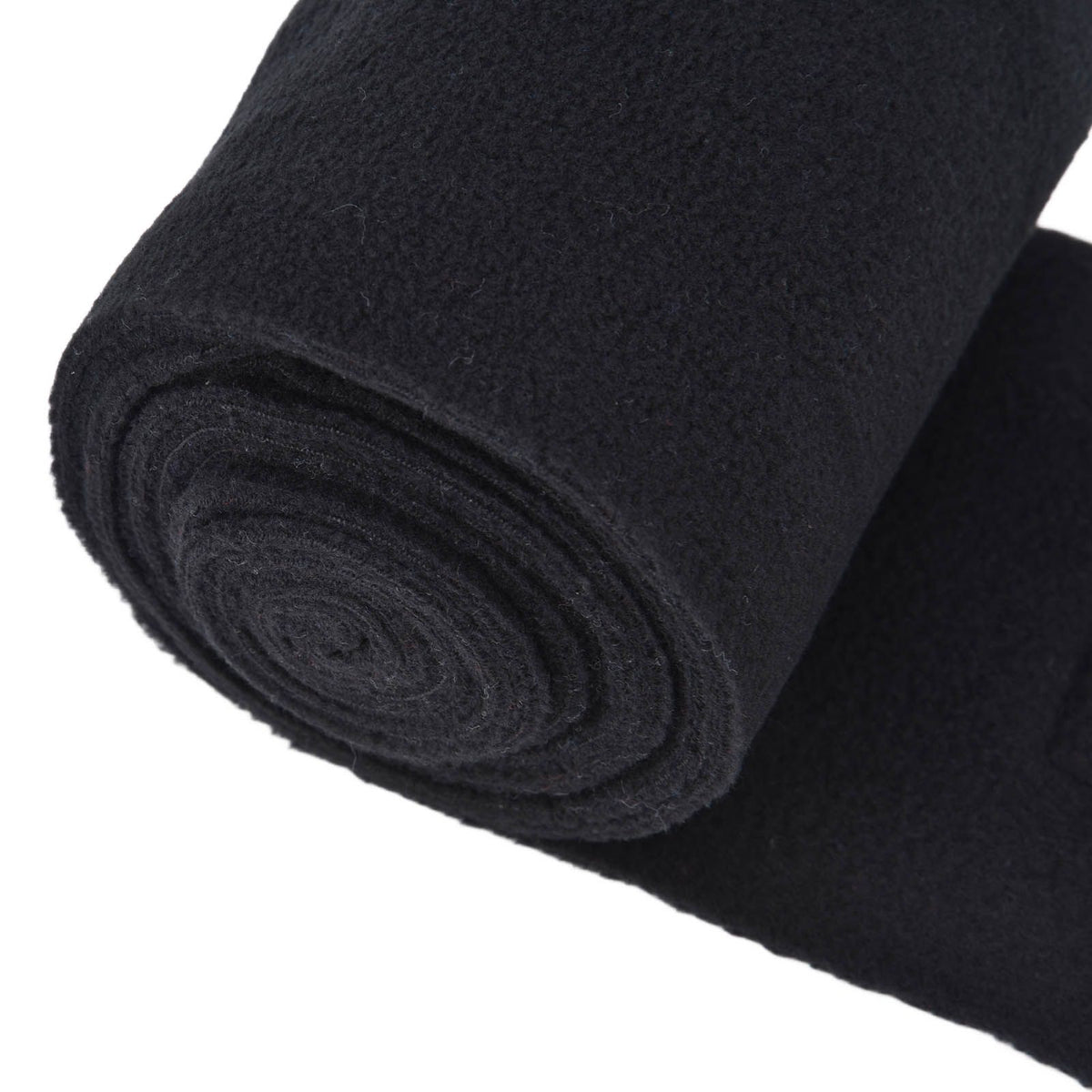 4Pcs Horse Leg Warp Self Adhesive Breathable Wear Resistant, Black