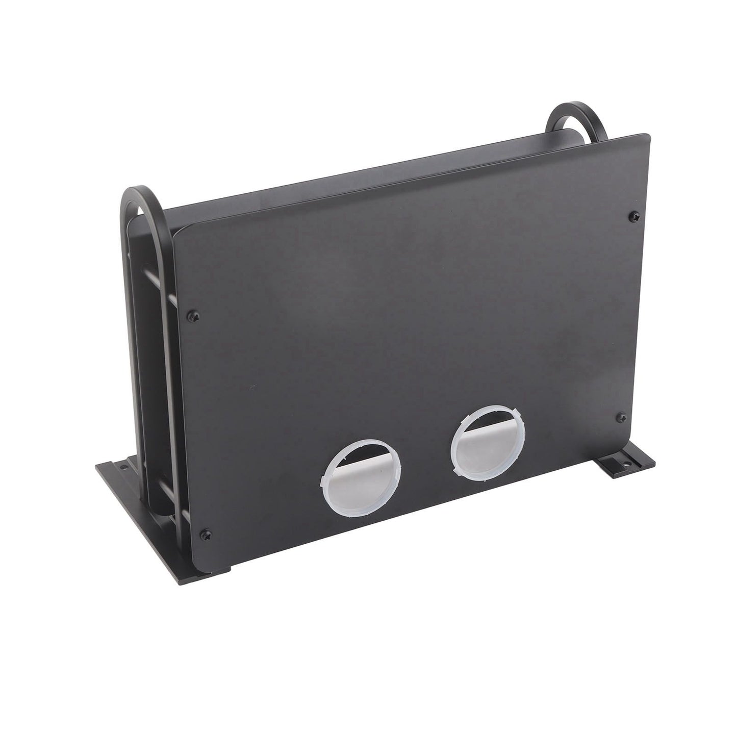 Double Layer Floating Wall Shelf TV Box Shelf Wall Mounted Router DVD Cable Box Shelf for Household