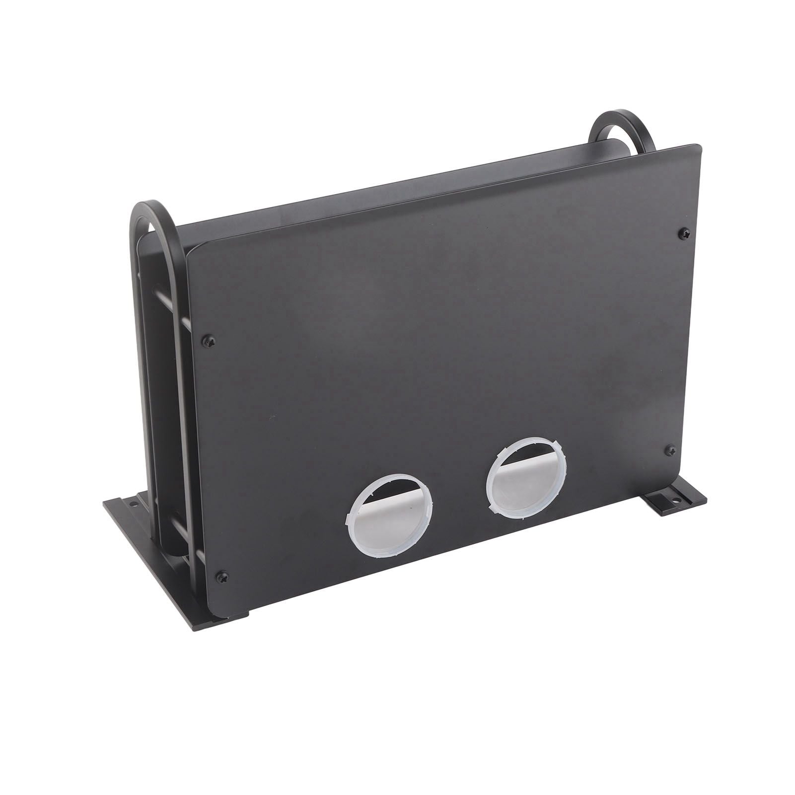 Double Layer Floating Wall Shelf TV Box Shelf Wall Mounted Router DVD Cable Box Shelf for Household