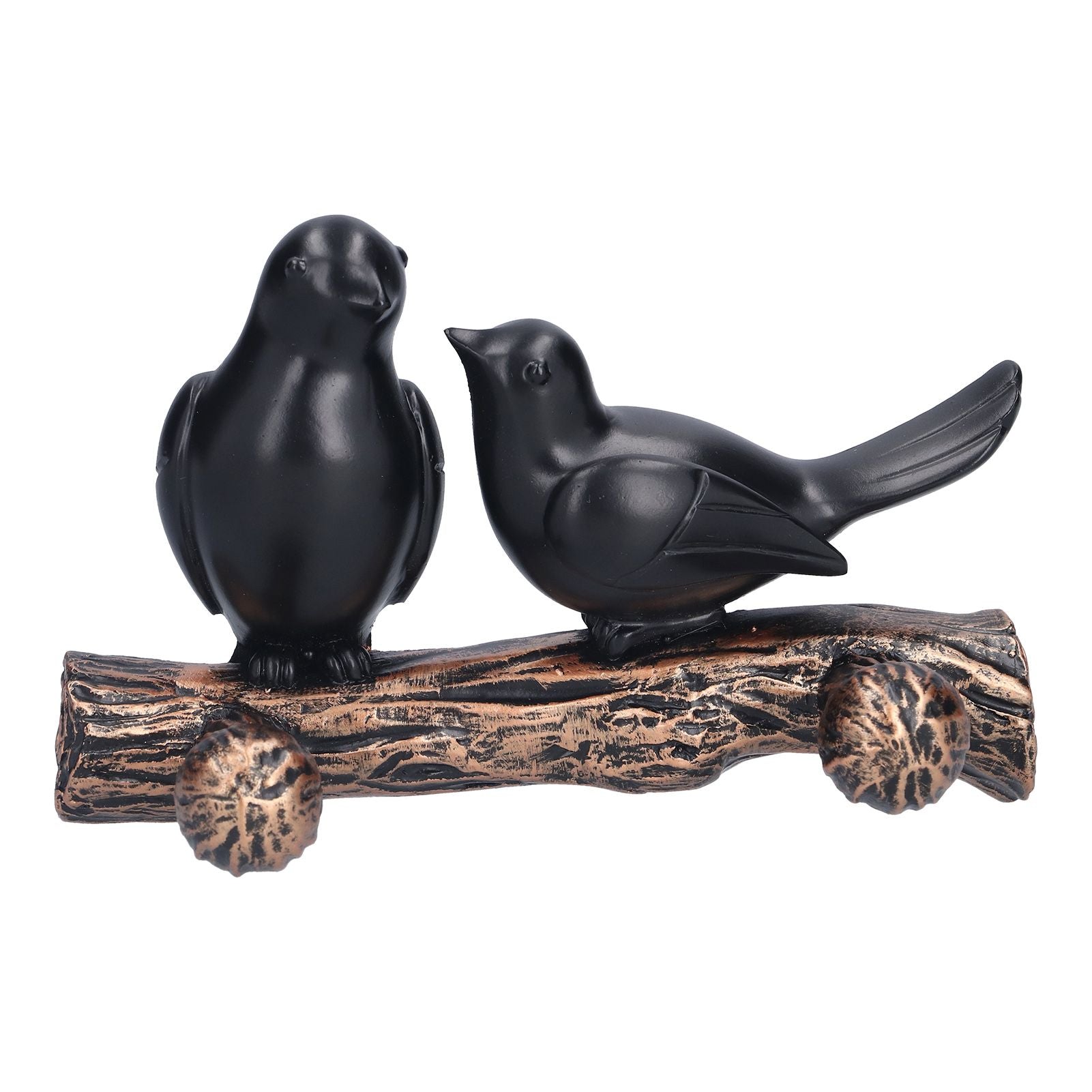 Coat Hook Resin Bird Key Hanger Wall Mounted Hat Towel Bag Hanger for Home Living Room KitchenMetallic Color