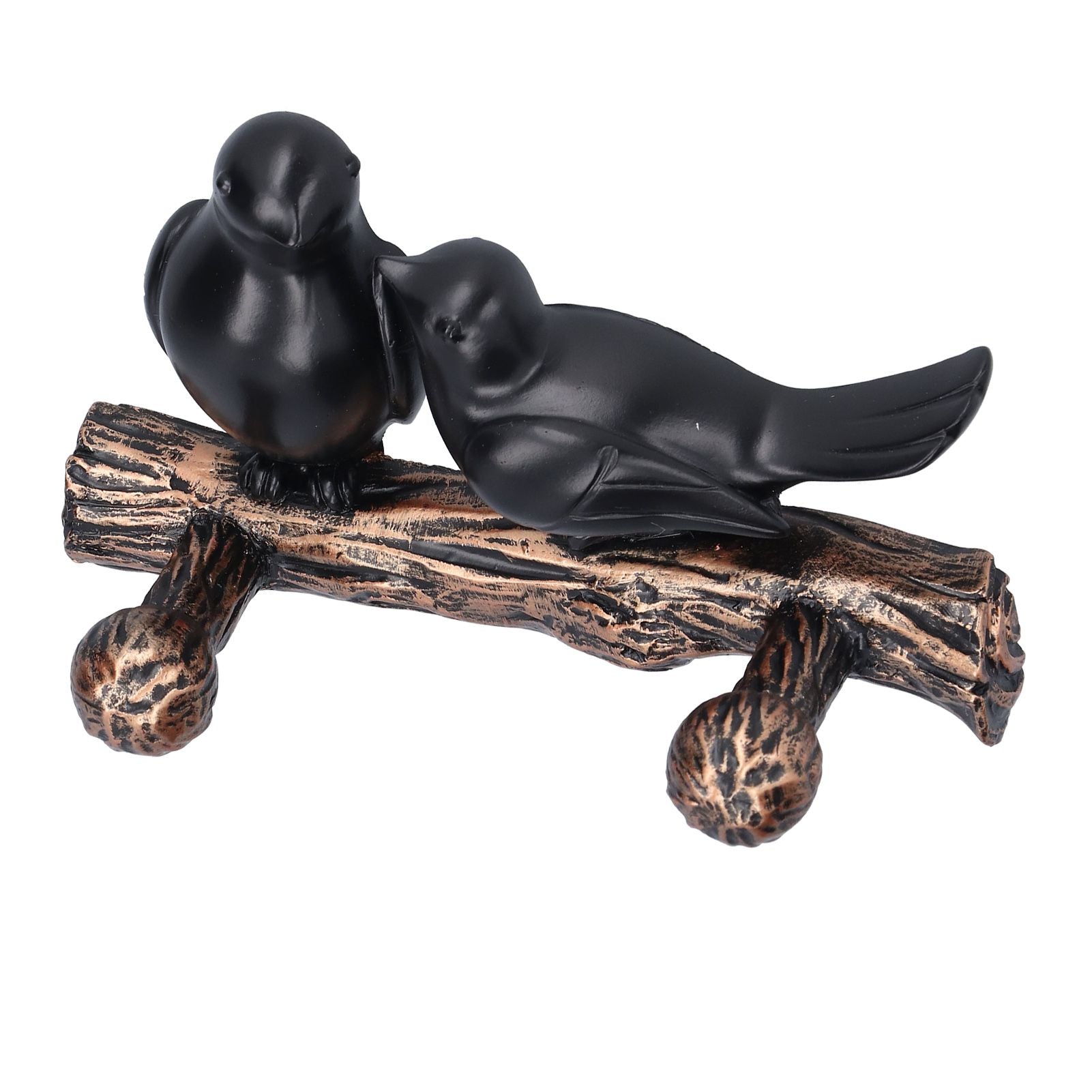 Coat Hook Resin Bird Key Hanger Wall Mounted Hat Towel Bag Hanger for Home Living Room KitchenMetallic Color