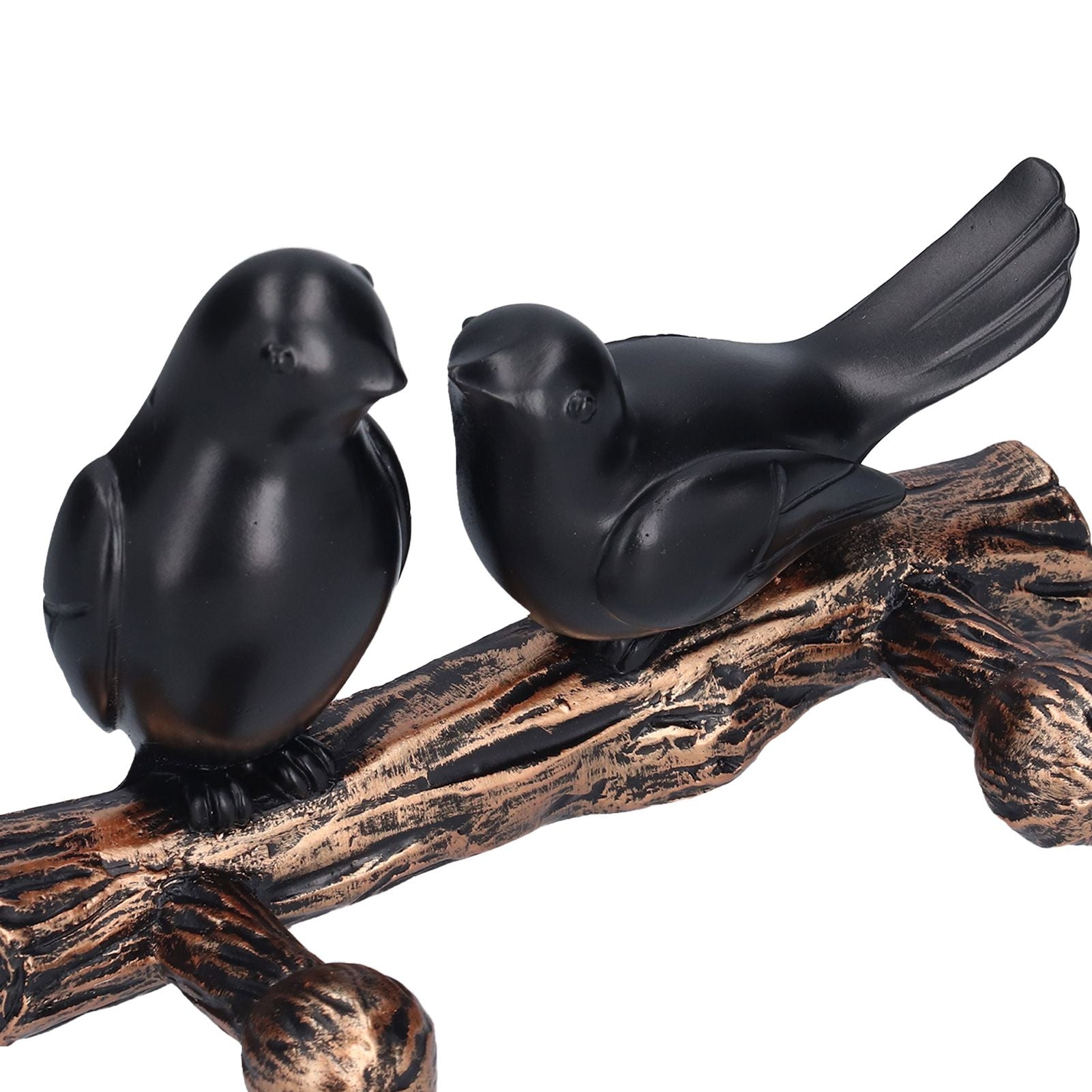 Coat Hook Resin Bird Key Hanger Wall Mounted Hat Towel Bag Hanger for Home Living Room KitchenMetallic Color