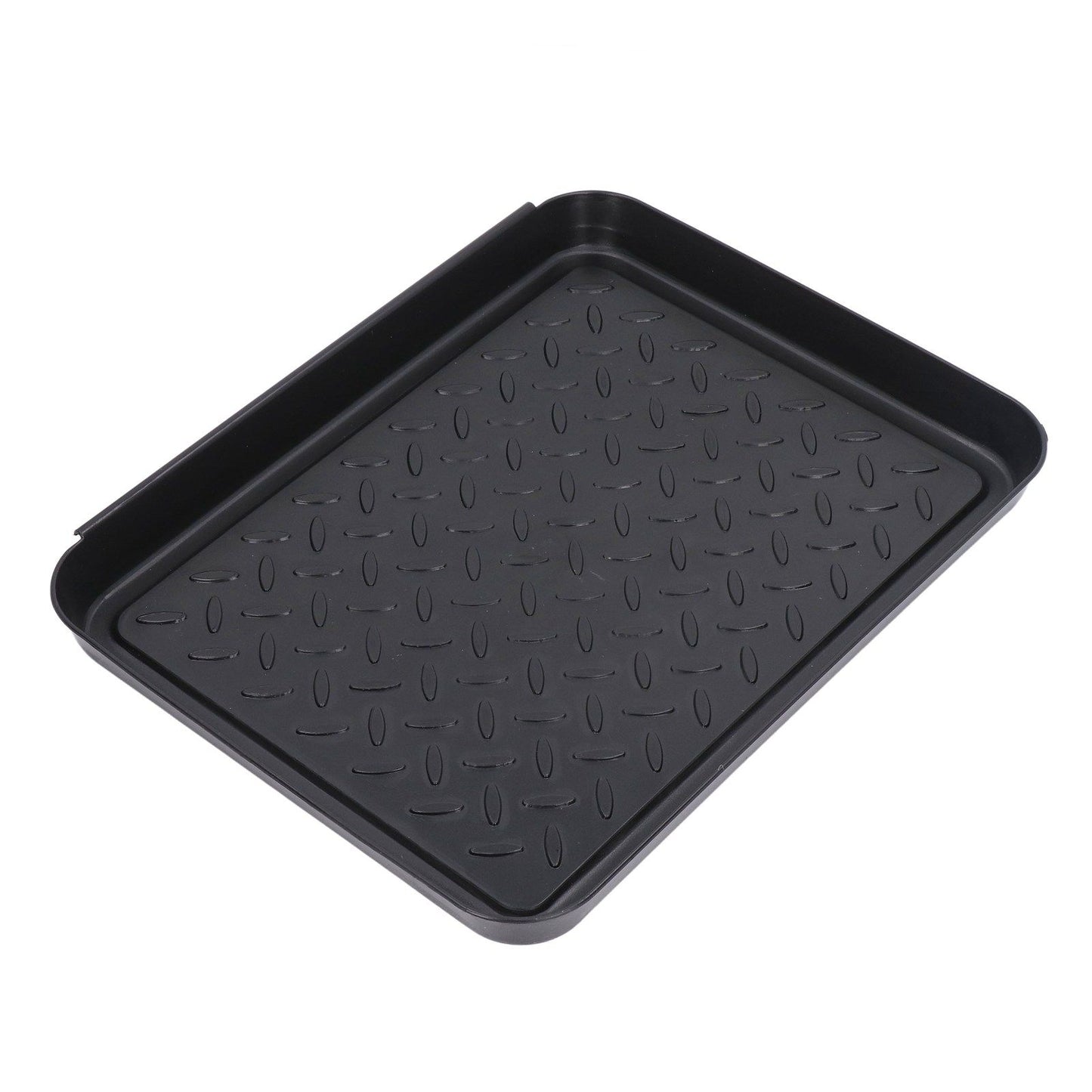 Shoe Tray Durable Plastic Space Saving 3 Interlocking Design Wide Application Stable Boot Tray for Home Office Hotel