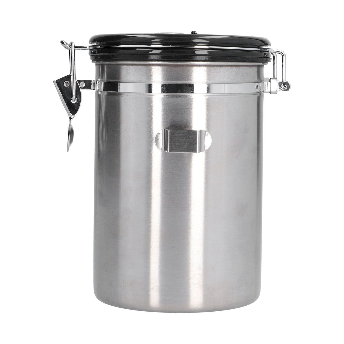 Stainless Steel Coffee Canisters with Calendar Wheel Exhaustable