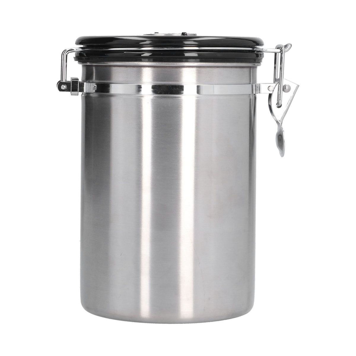 Stainless Steel Coffee Canisters with Calendar Wheel Exhaustable