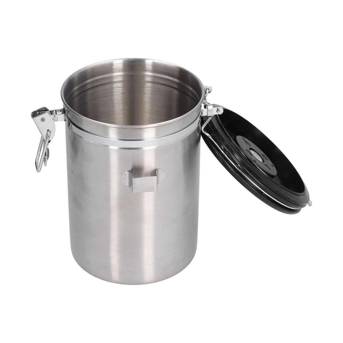 Stainless Steel Coffee Canisters with Calendar Wheel Exhaustable