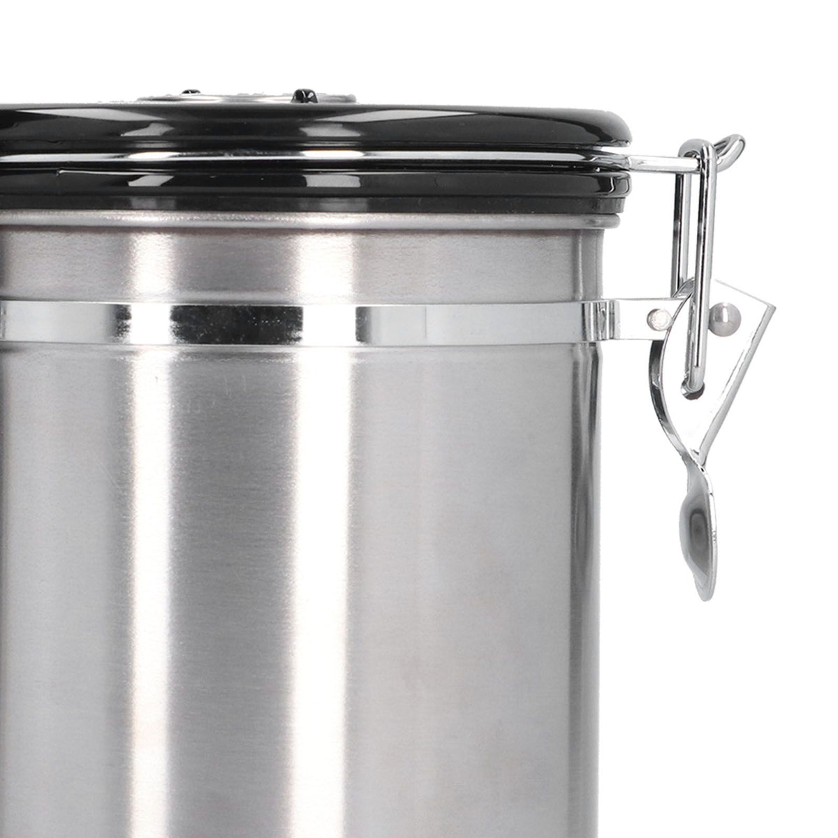 Stainless Steel Coffee Canisters with Calendar Wheel Exhaustable