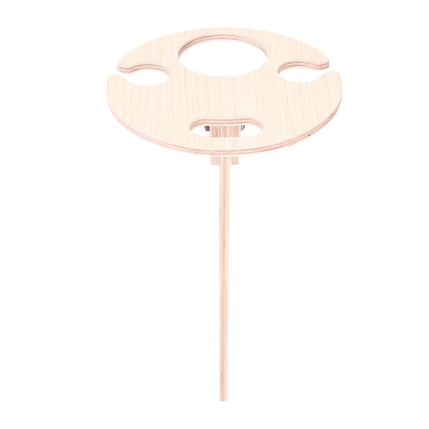 Wine Table Environmental Friendly Wooden Products Round Shape Collapsible Outdoor Wine Table