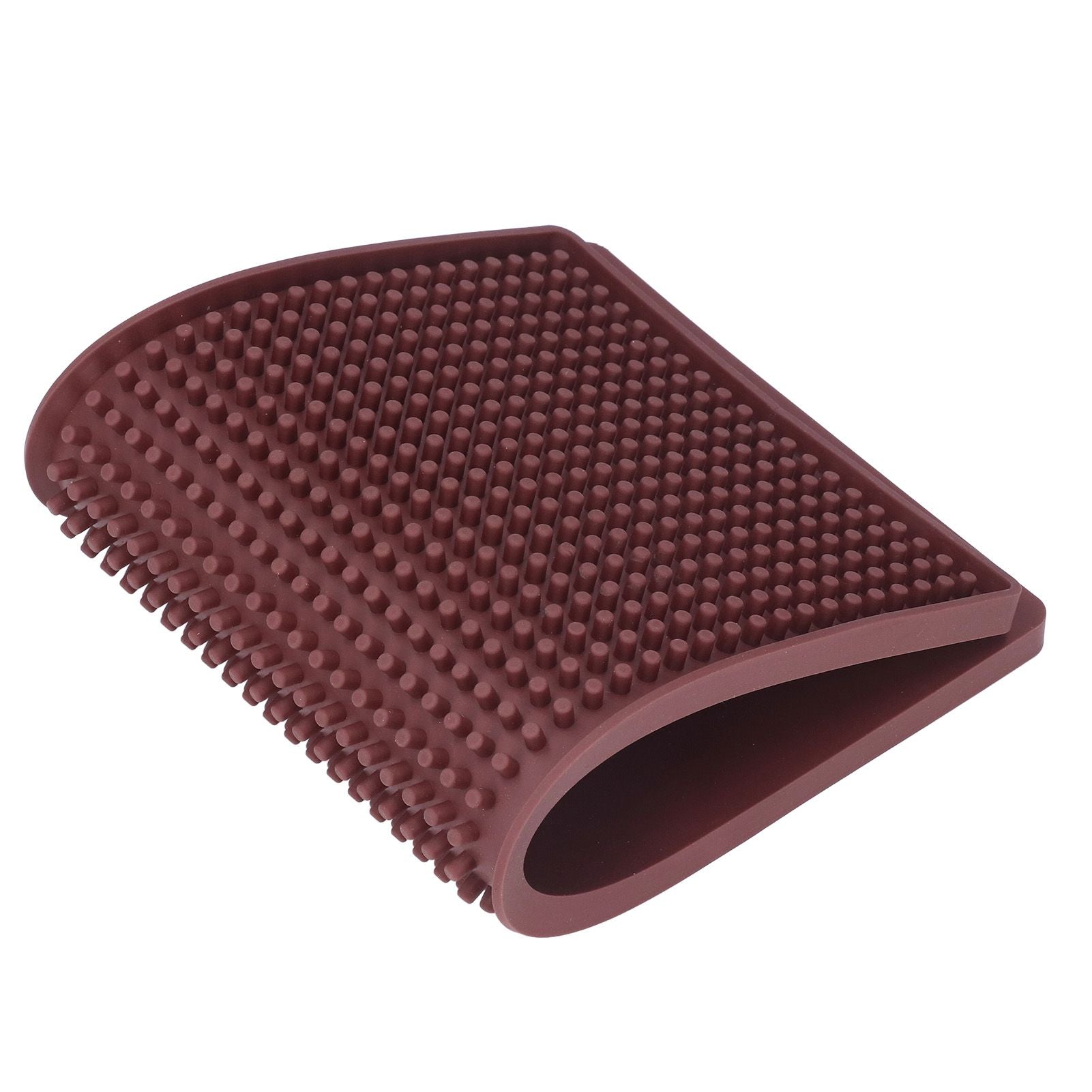 Bar Mat Premium Food Grade Silicone Heat Resistant Durable Odorless Nonslip Soft Flexible Coffee Bar MatBrown
