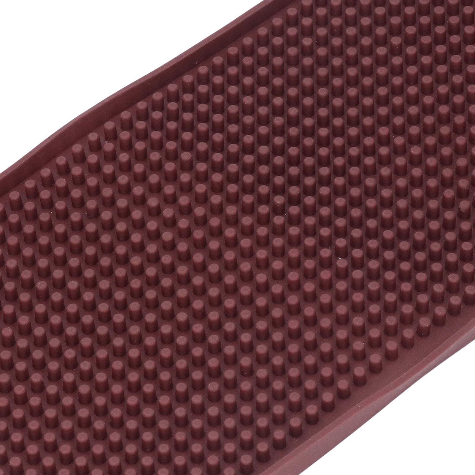 Bar Mat Premium Food Grade Silicone Heat Resistant Durable Odorless Nonslip Soft Flexible Coffee Bar MatBrown