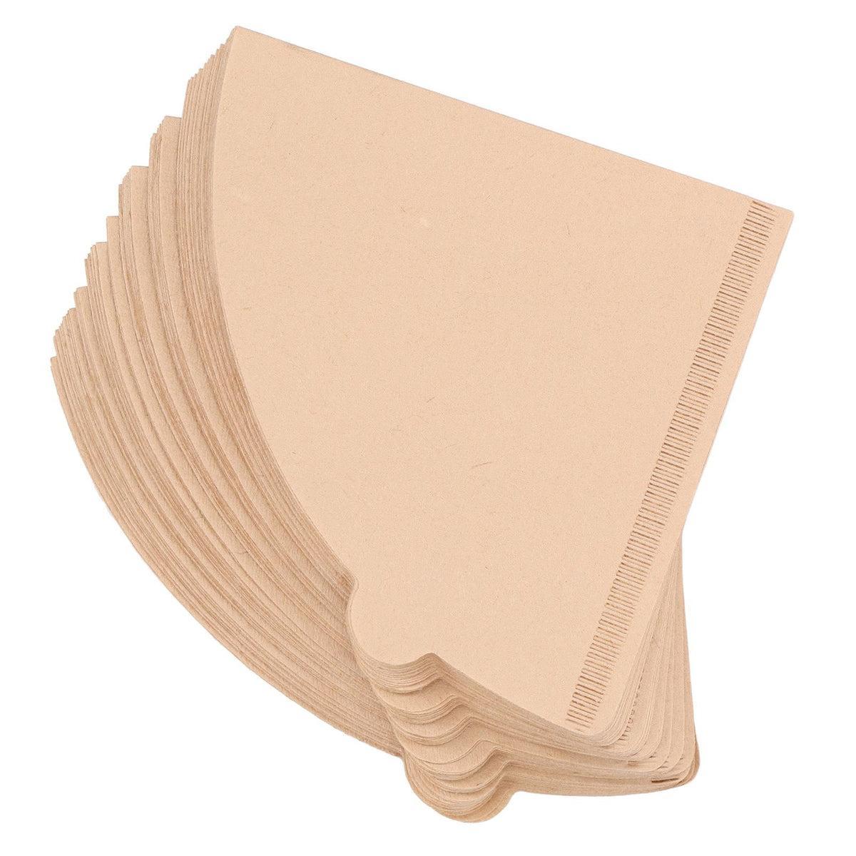 100PCS Coffee Filter Paper Cone Shaped Disposable Coffee Strainer Paper Natural Filter Paper AccessoryV60 12x11.6x4 cm / 4.7x4.6x1.6 In