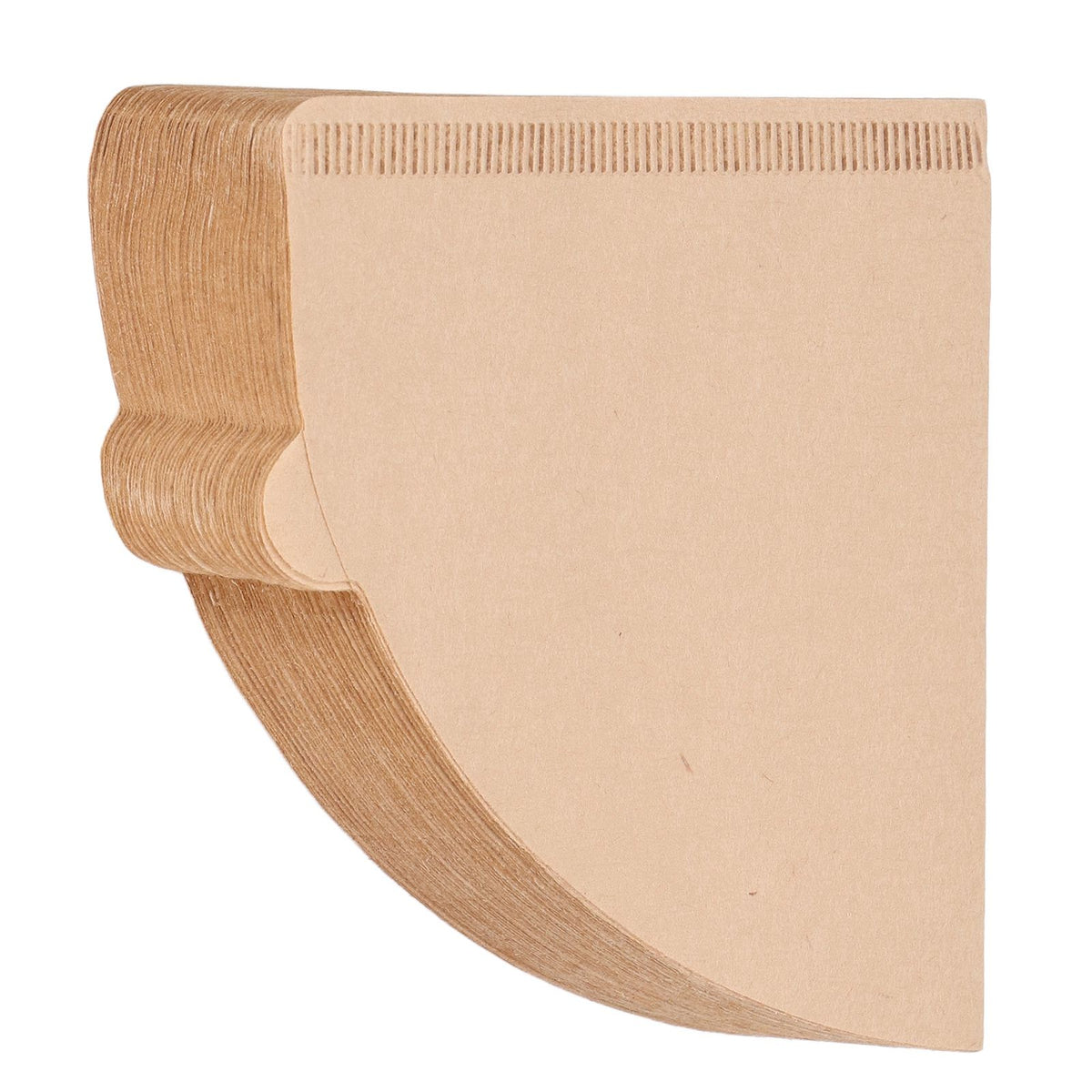 100PCS Coffee Filter Paper Cone Shaped Disposable Coffee Strainer Paper Natural Filter Paper AccessoryV60 12x11.6x4 cm / 4.7x4.6x1.6 In
