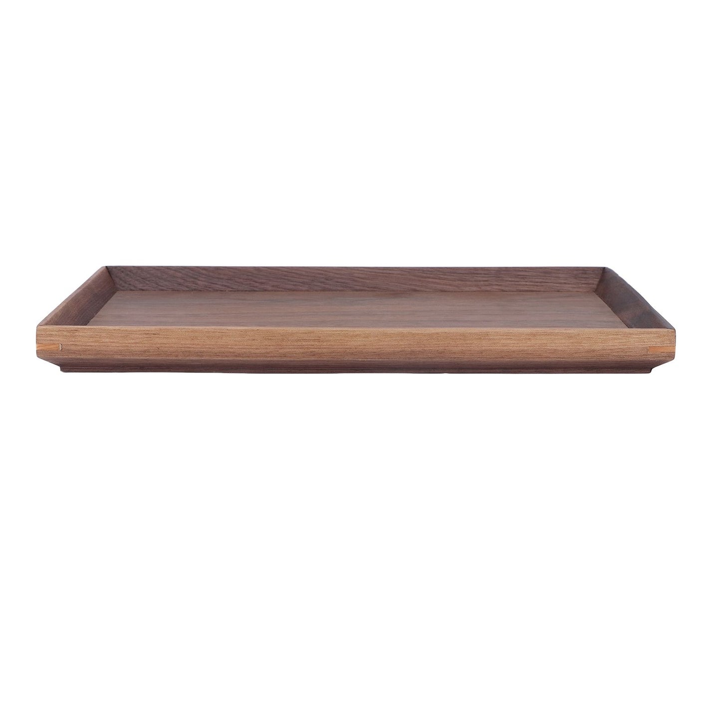 Walnut Wooden Tray Rectangle Serving Tray Tenon Structure Chinese For Tea Fruit Dessert Bread M