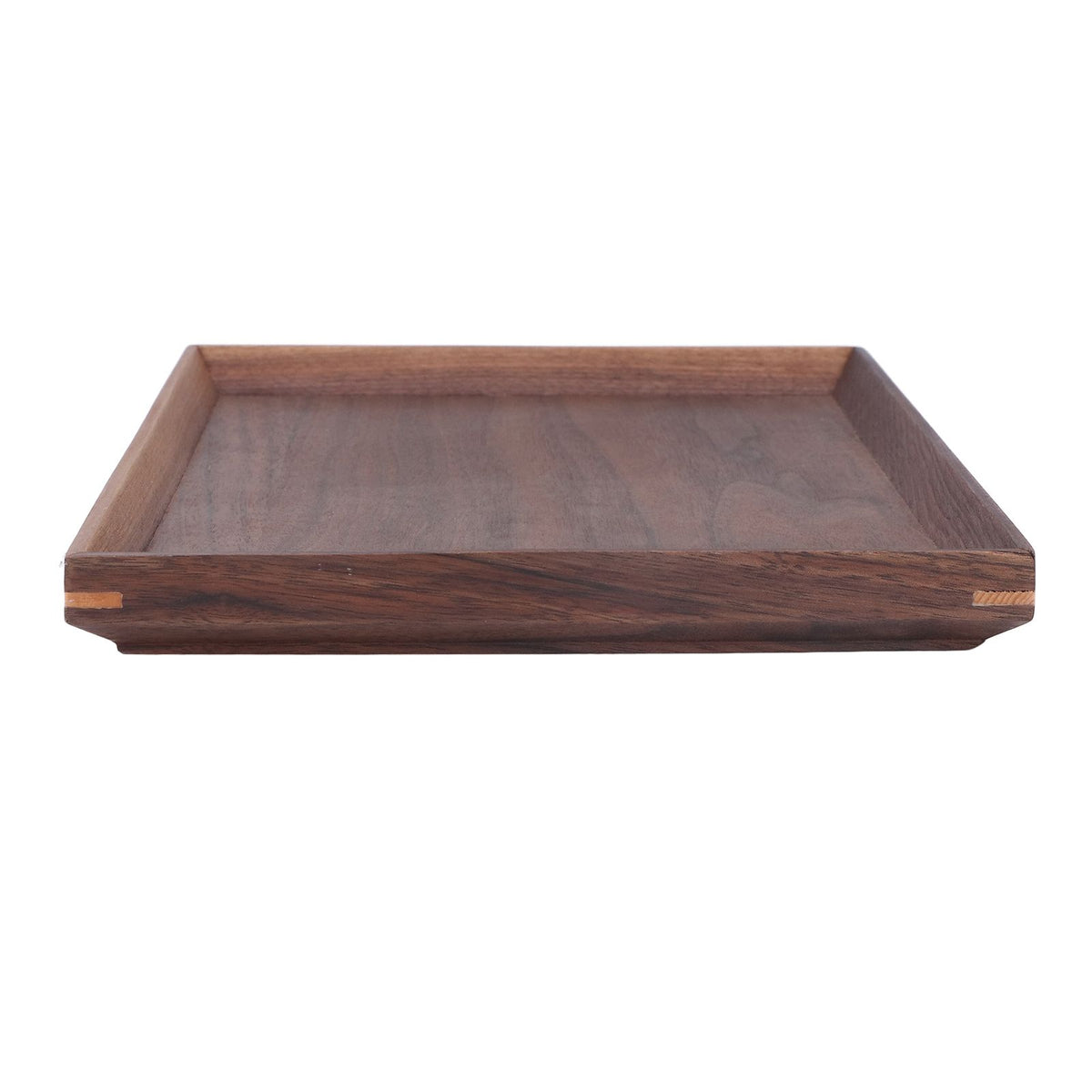 Walnut Wooden Tray Rectangle Serving Tray Tenon Structure Chinese For Tea Fruit Dessert Bread M