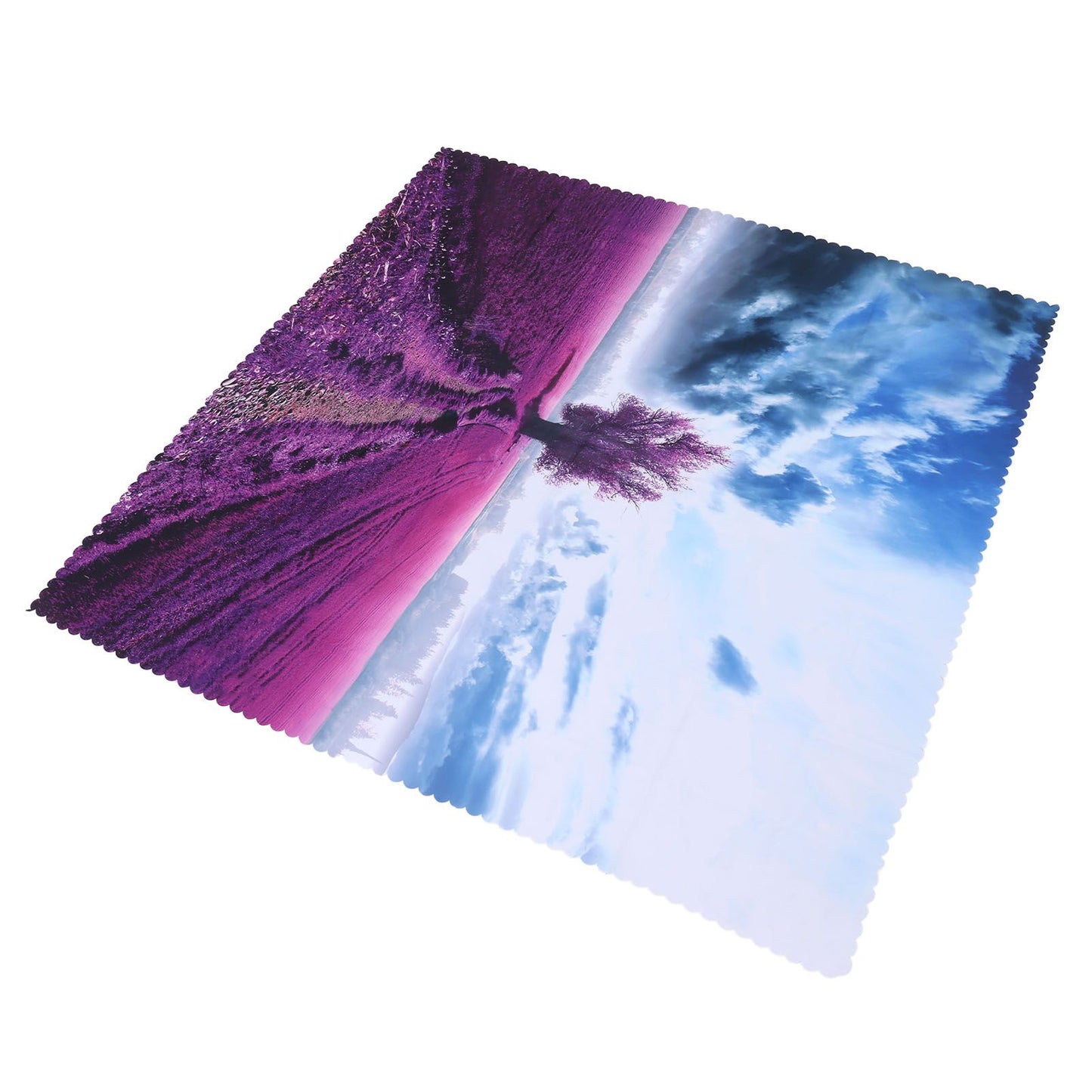 Printed Tablecloth Rectangle Table Cloth TV Cabinet Cover for Kitchen Dining Party Holiday Christmas Red Trees Grass Pattern 140x140cm