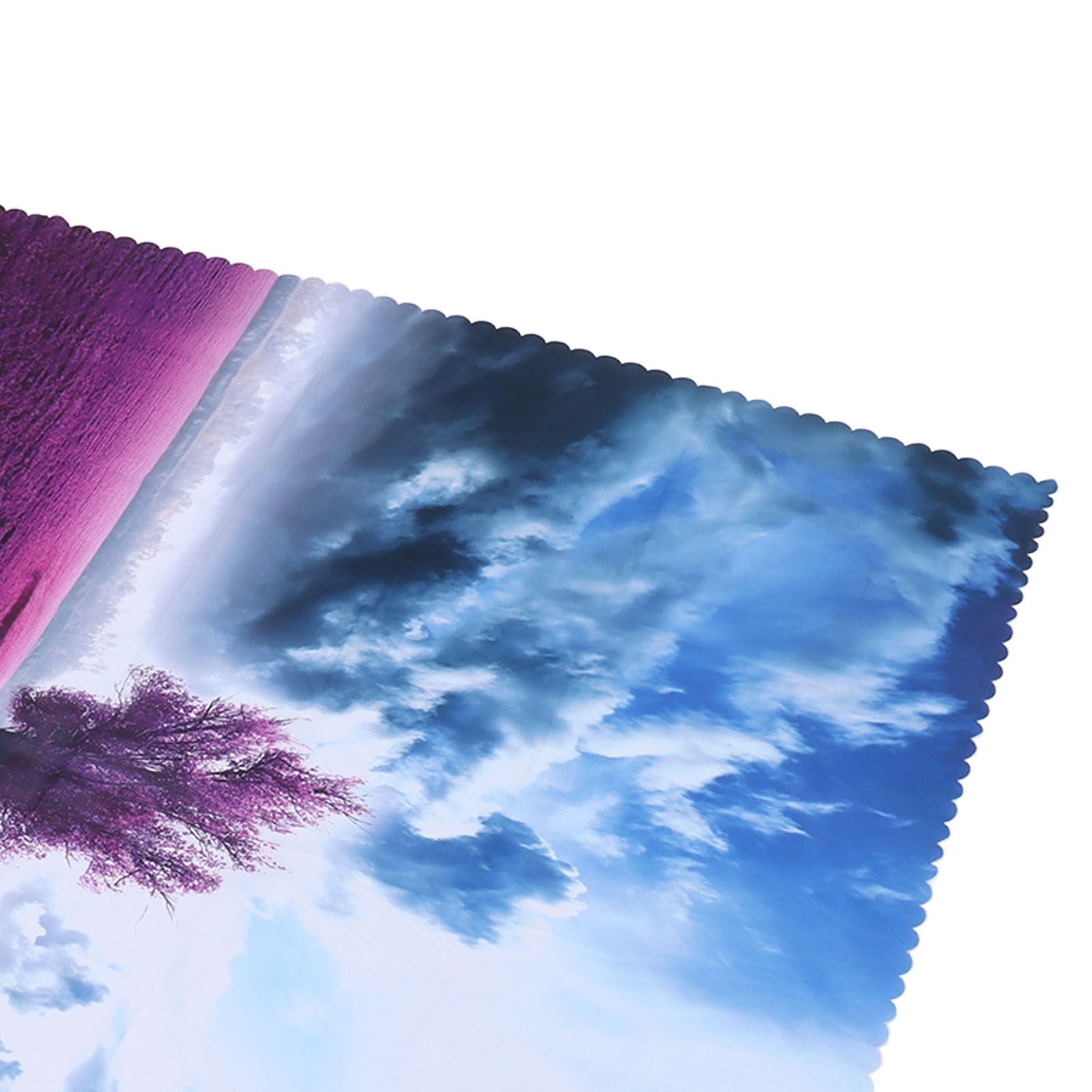 Printed Tablecloth Rectangle Table Cloth TV Cabinet Cover for Kitchen Dining Party Holiday Christmas Red Trees Grass Pattern 140x140cm