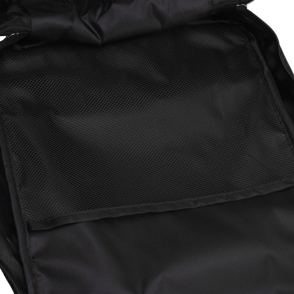 3 Layers Travel Shoe Bag Holds 3 Pair of Shoes Waterproof, Black