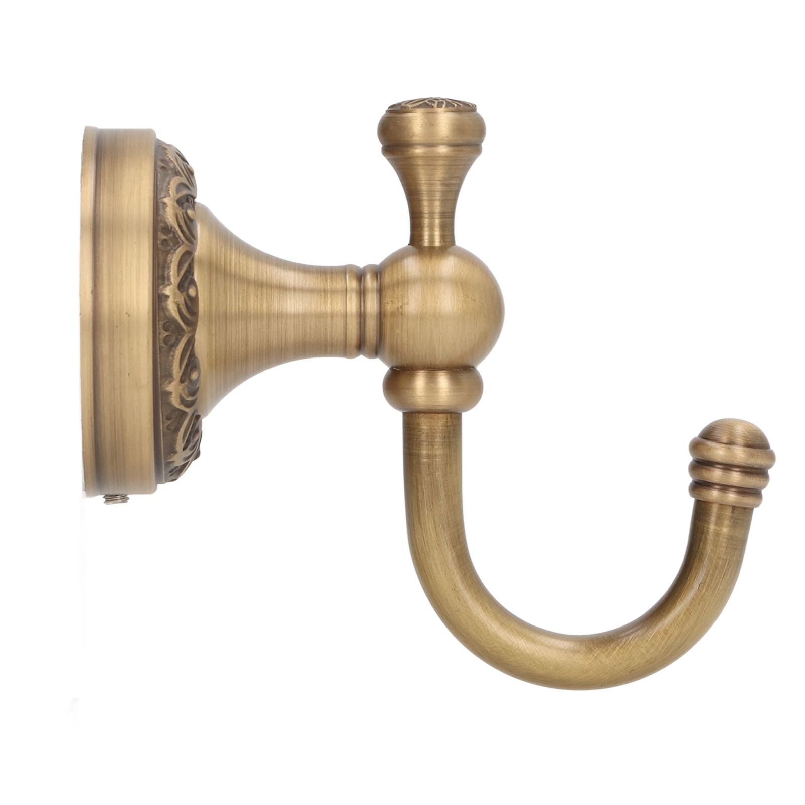 Robe Hook Copper Stainless Steel Antique Style Easy Installation Wall Mounted Coat Hook for Bathroom Bedroom