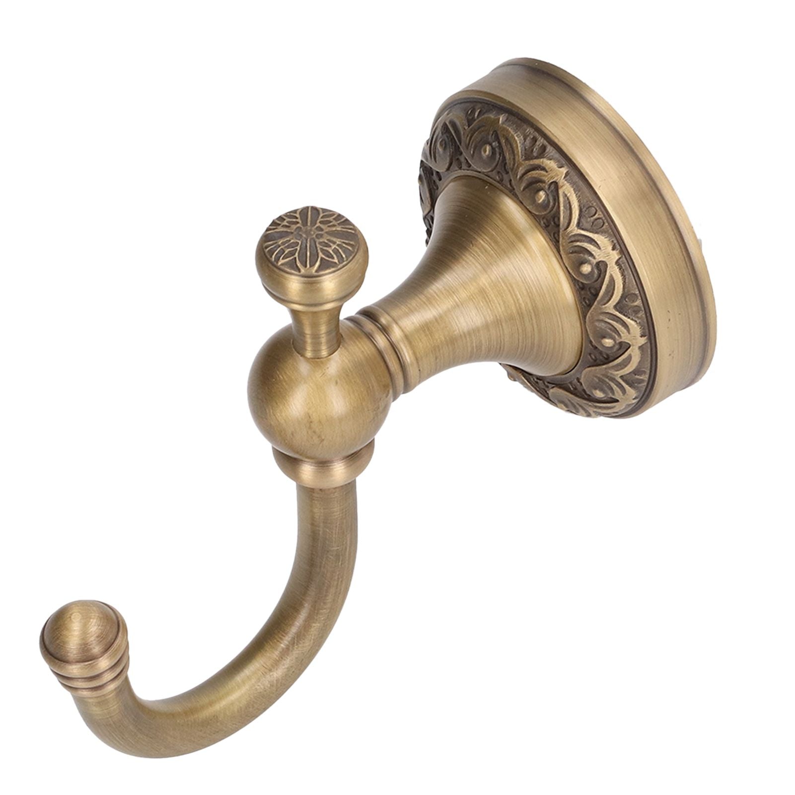 Robe Hook Copper Stainless Steel Antique Style Easy Installation Wall Mounted Coat Hook for Bathroom Bedroom