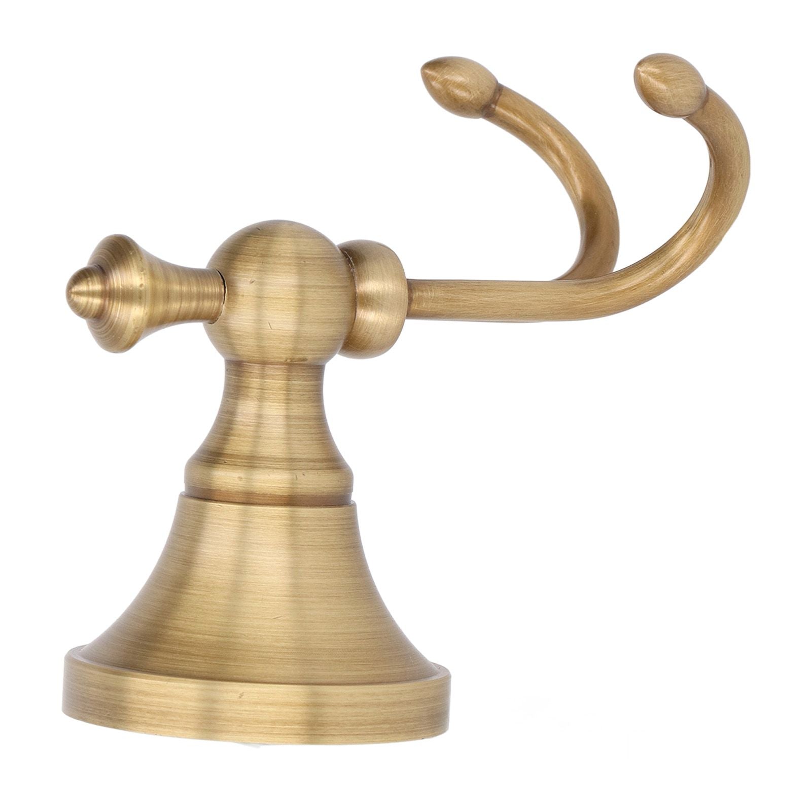 Vintage Towel Hooks Hangers Bathroom Coat Hook Robe Hook Heavy Duty Wall Mounted Copper and Stainless Steel for Indoor