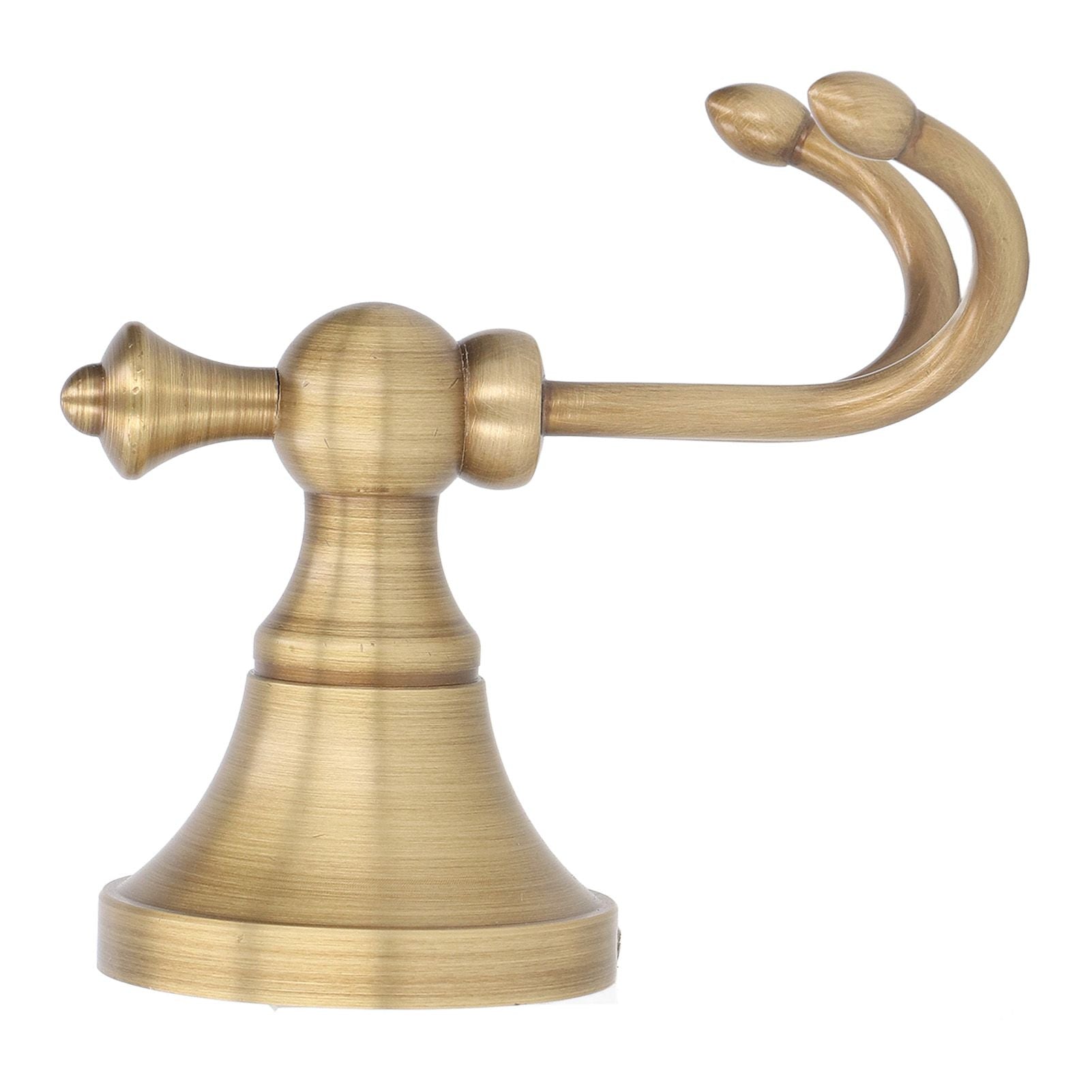 Vintage Towel Hooks Hangers Bathroom Coat Hook Robe Hook Heavy Duty Wall Mounted Copper and Stainless Steel for Indoor