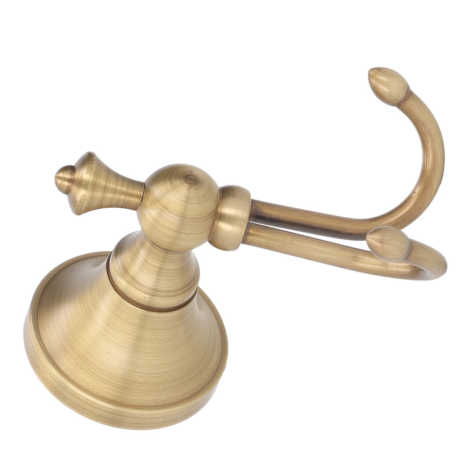 Vintage Towel Hooks Hangers Bathroom Coat Hook Robe Hook Heavy Duty Wall Mounted Copper and Stainless Steel for Indoor