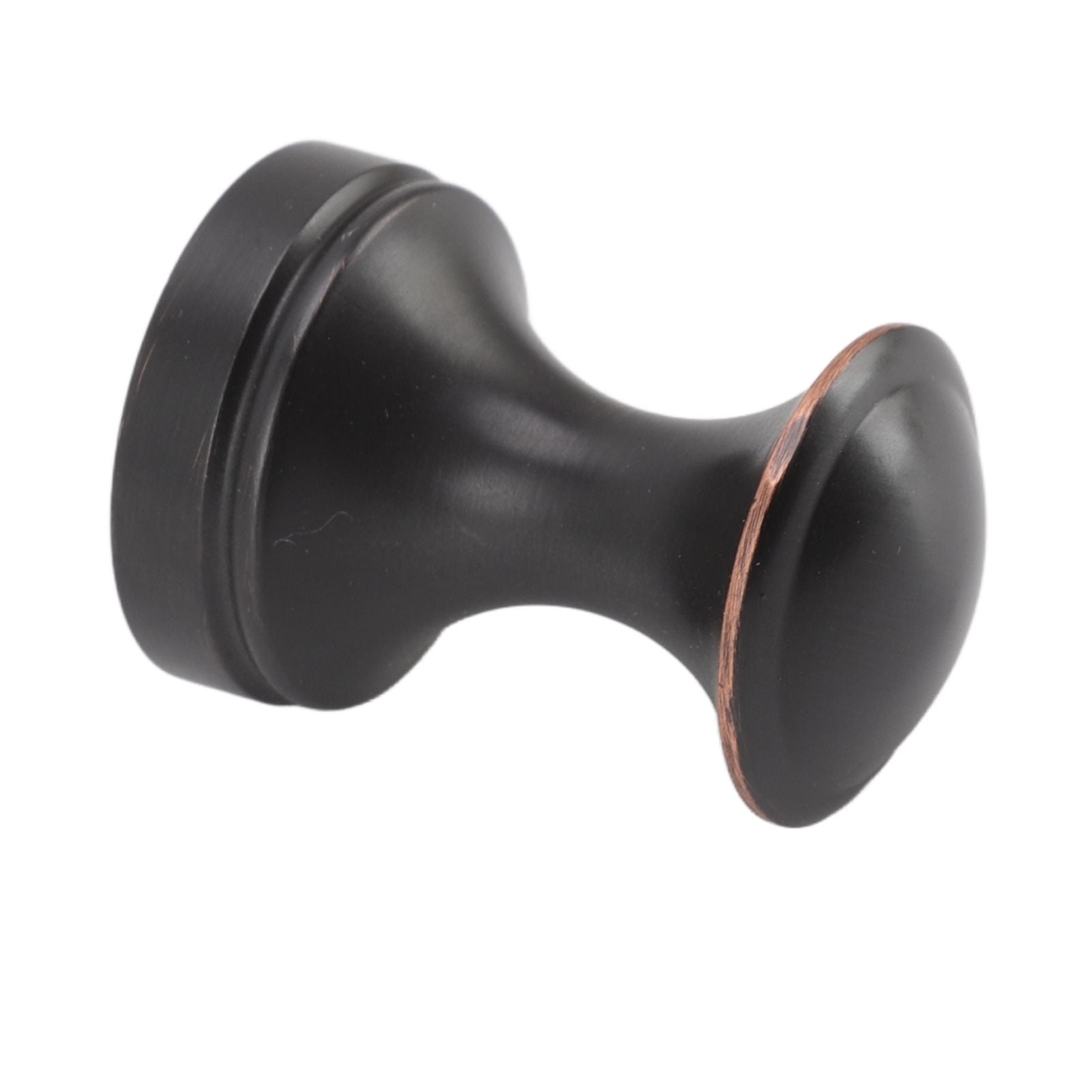 Robe Hook Simple Beautiful Copper Single Wall Hooks Clothes Hook for Bathrooms Barber Stores Black
