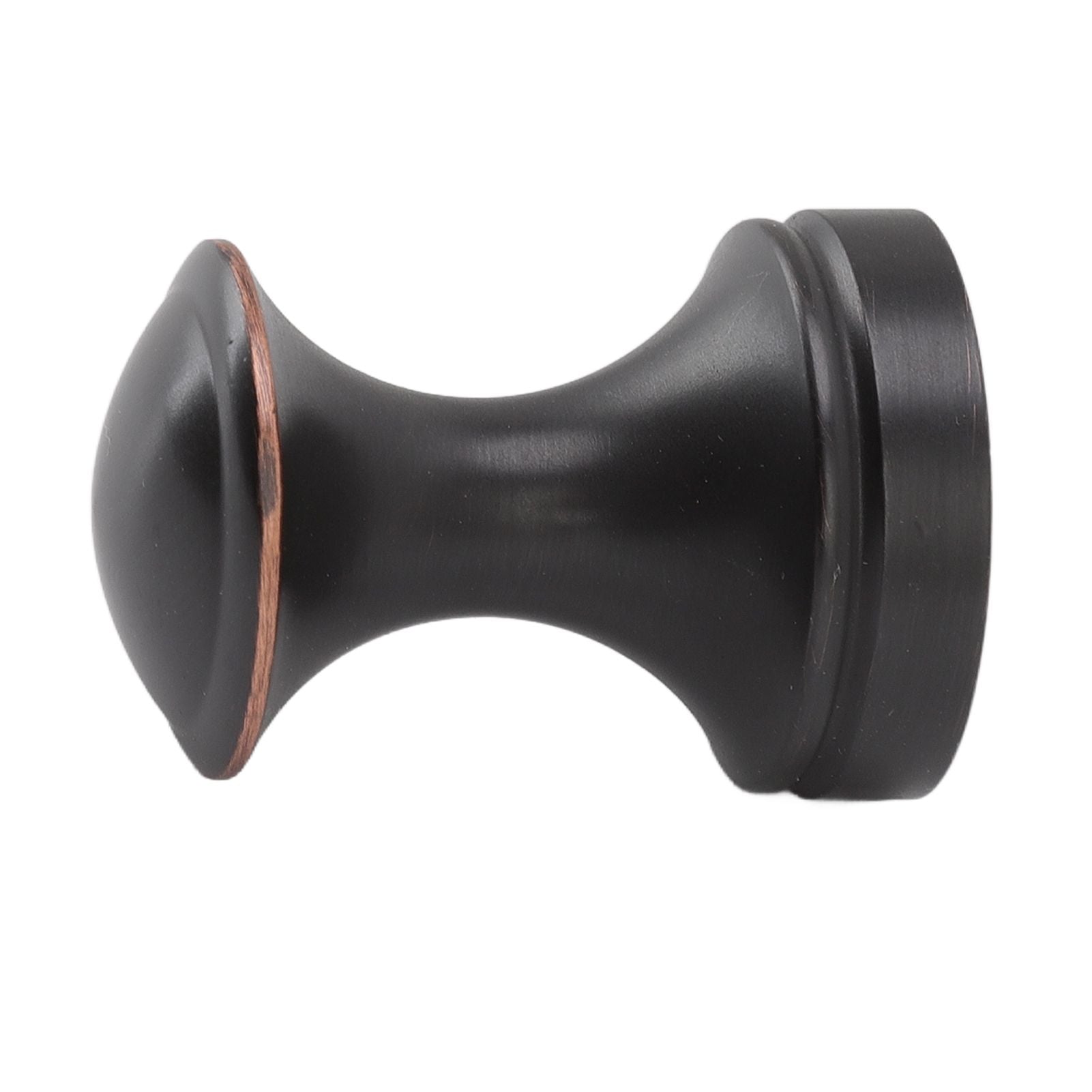 Robe Hook Simple Beautiful Copper Single Wall Hooks Clothes Hook for Bathrooms Barber Stores Black