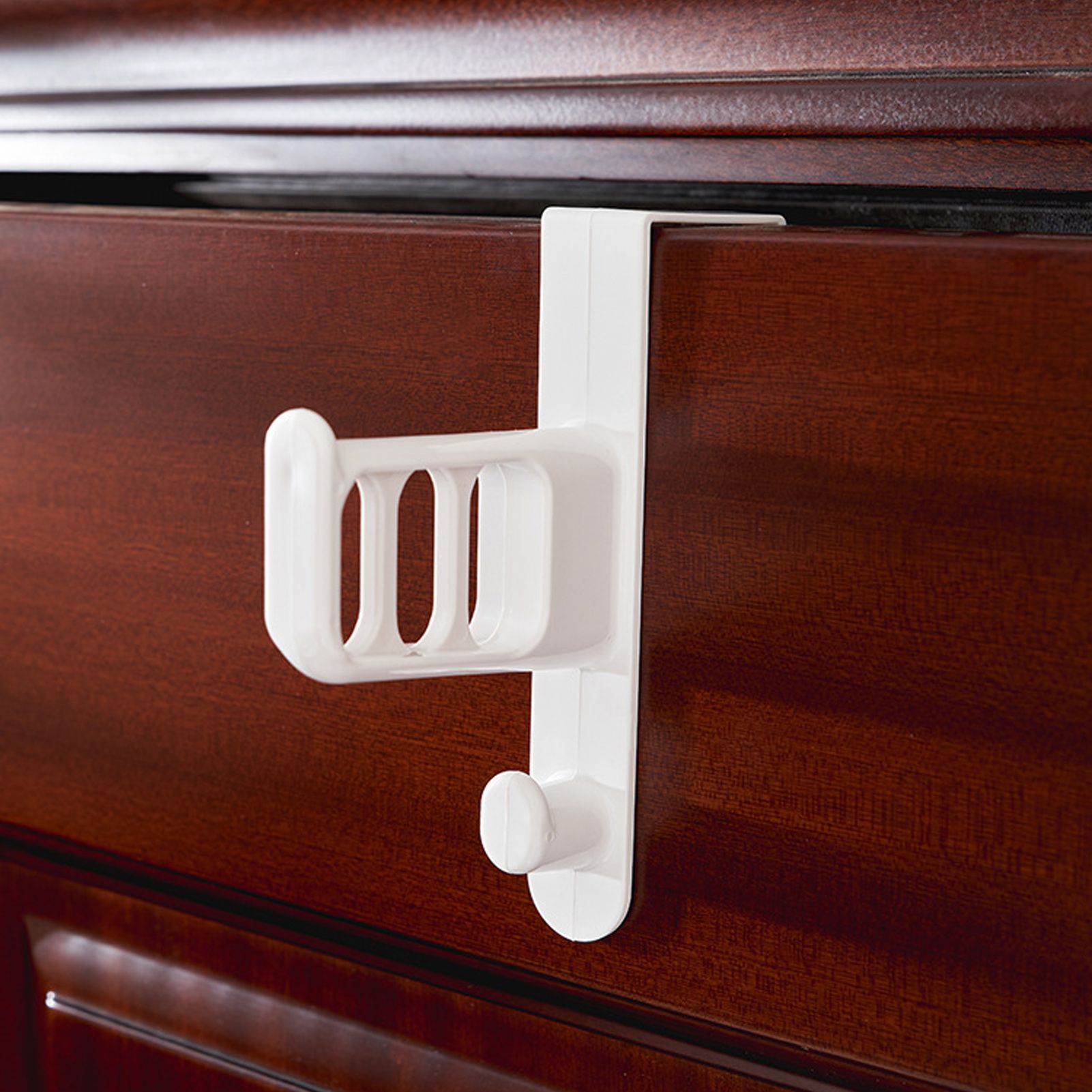 Door Rear Hook Nail Free Traceless Coat Hanger Wall Mounted Bag Coat Hat Door Hanging Rack