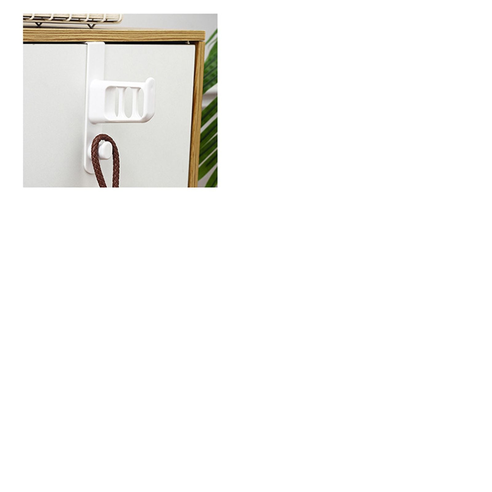 Door Rear Hook Nail Free Traceless Coat Hanger Wall Mounted Bag Coat Hat Door Hanging Rack