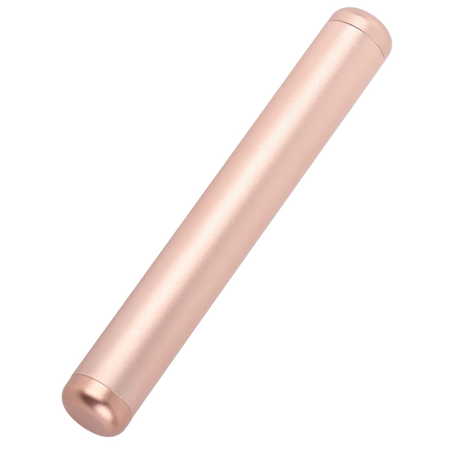Cigarette Holder Tube Waterproof Airtight Smell Proof Cigarette Tube Storage Container for Travel Champagne Gold